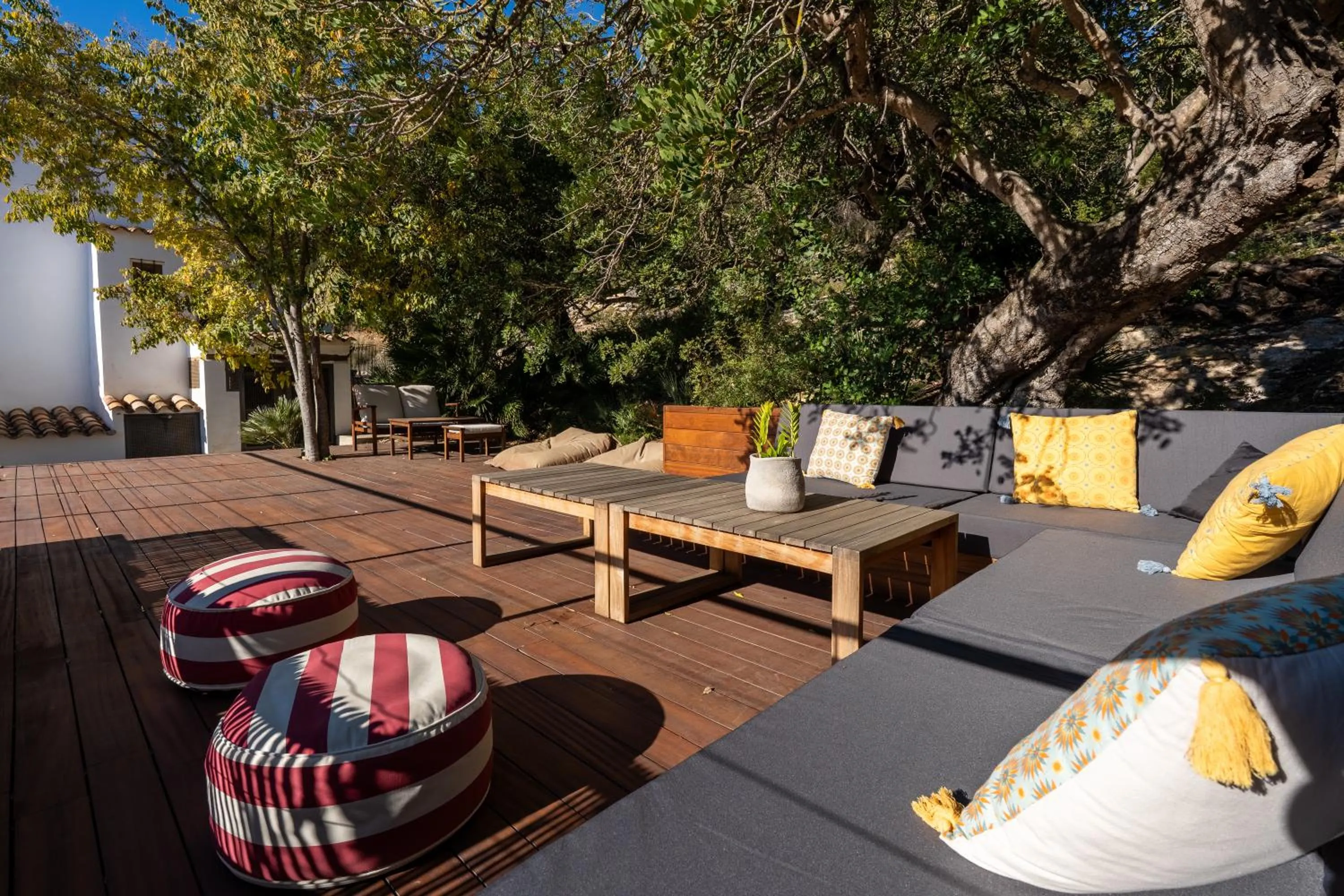 Patio in Villa Masia Capdet