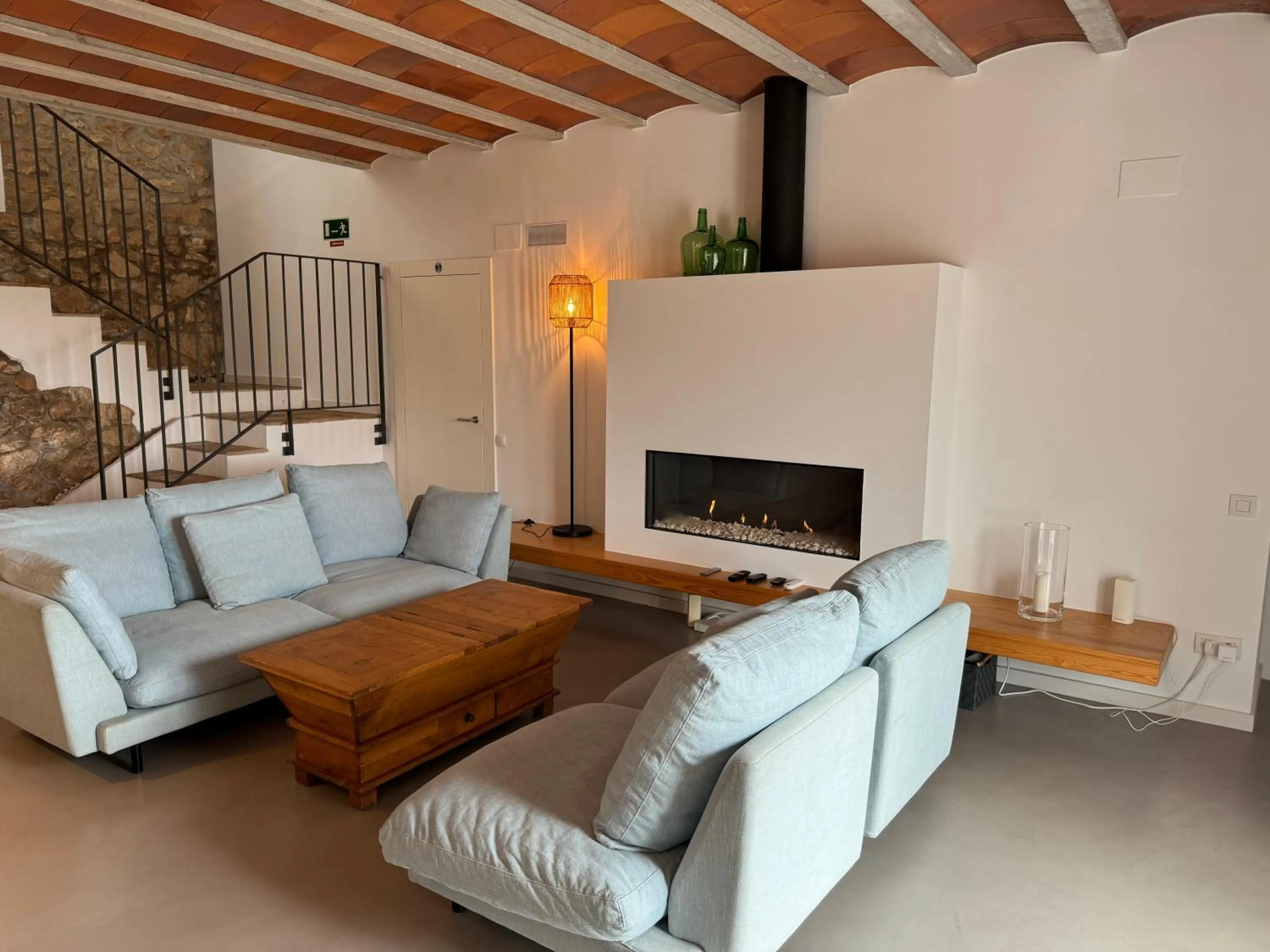 Living room in Villa Masia Capdet