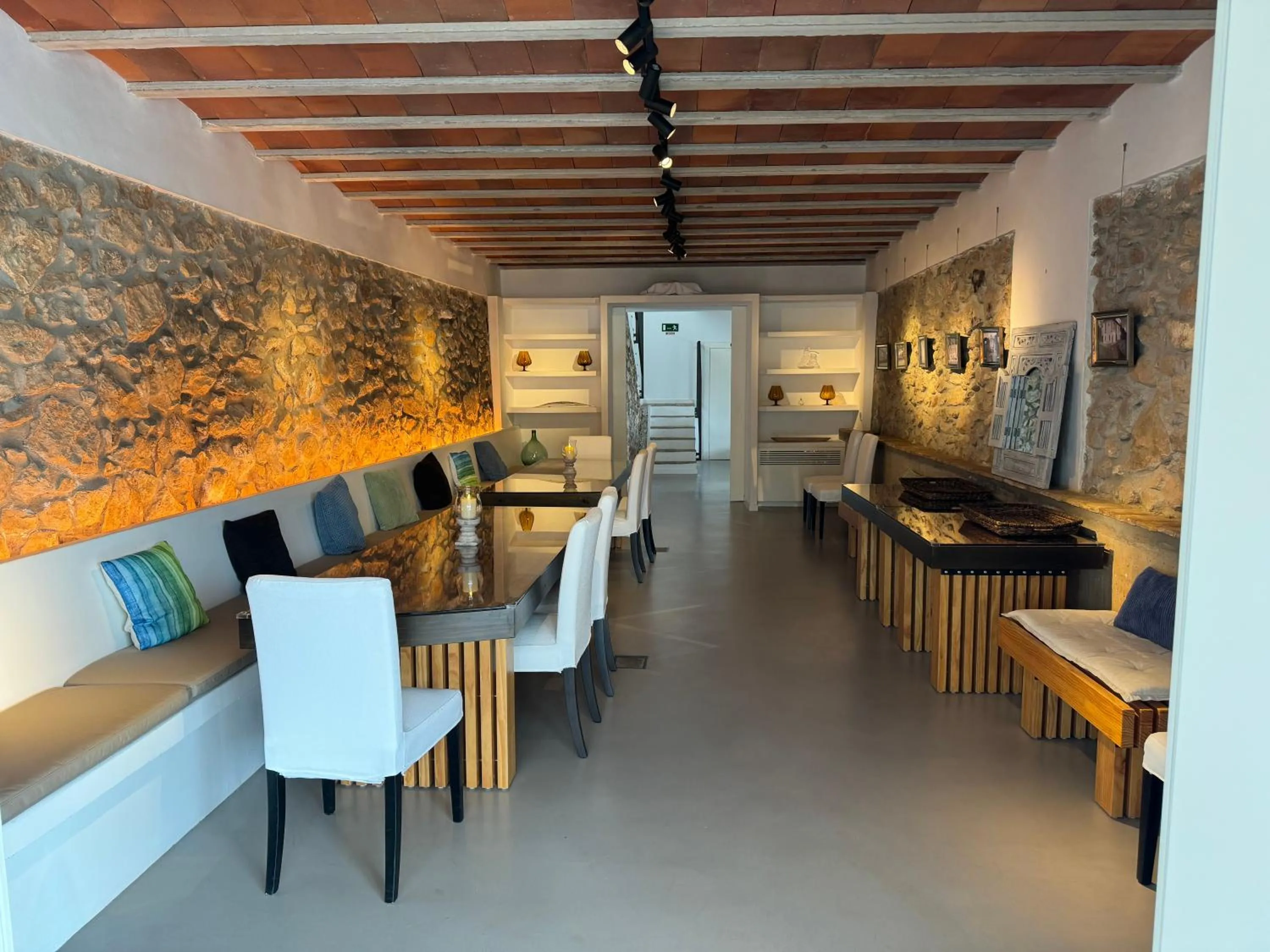 Dining area in Villa Masia Capdet