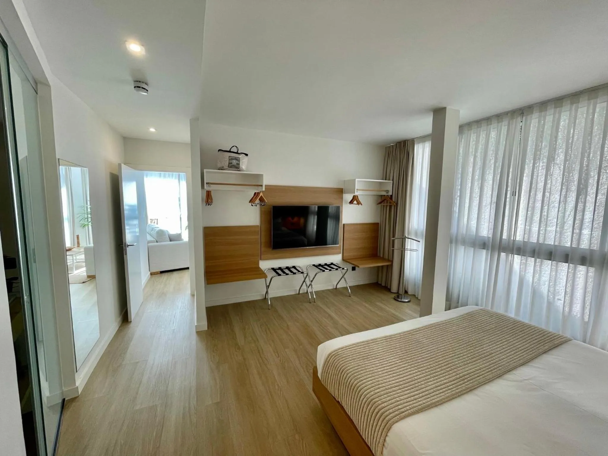 Bedroom, Bed in Hotel Emblemático Hi Suites