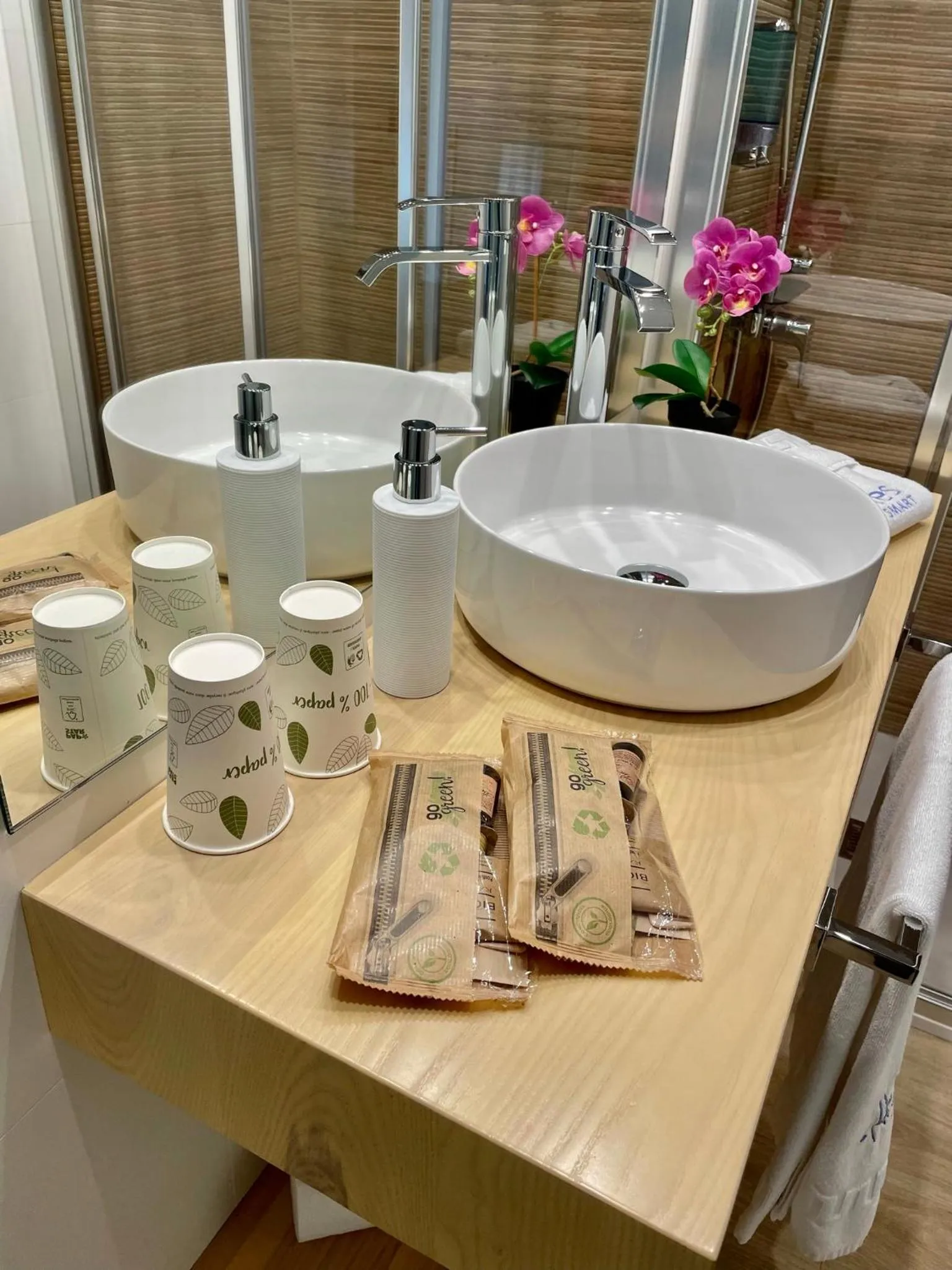 Bathroom in Hotel Emblemático Hi Suites