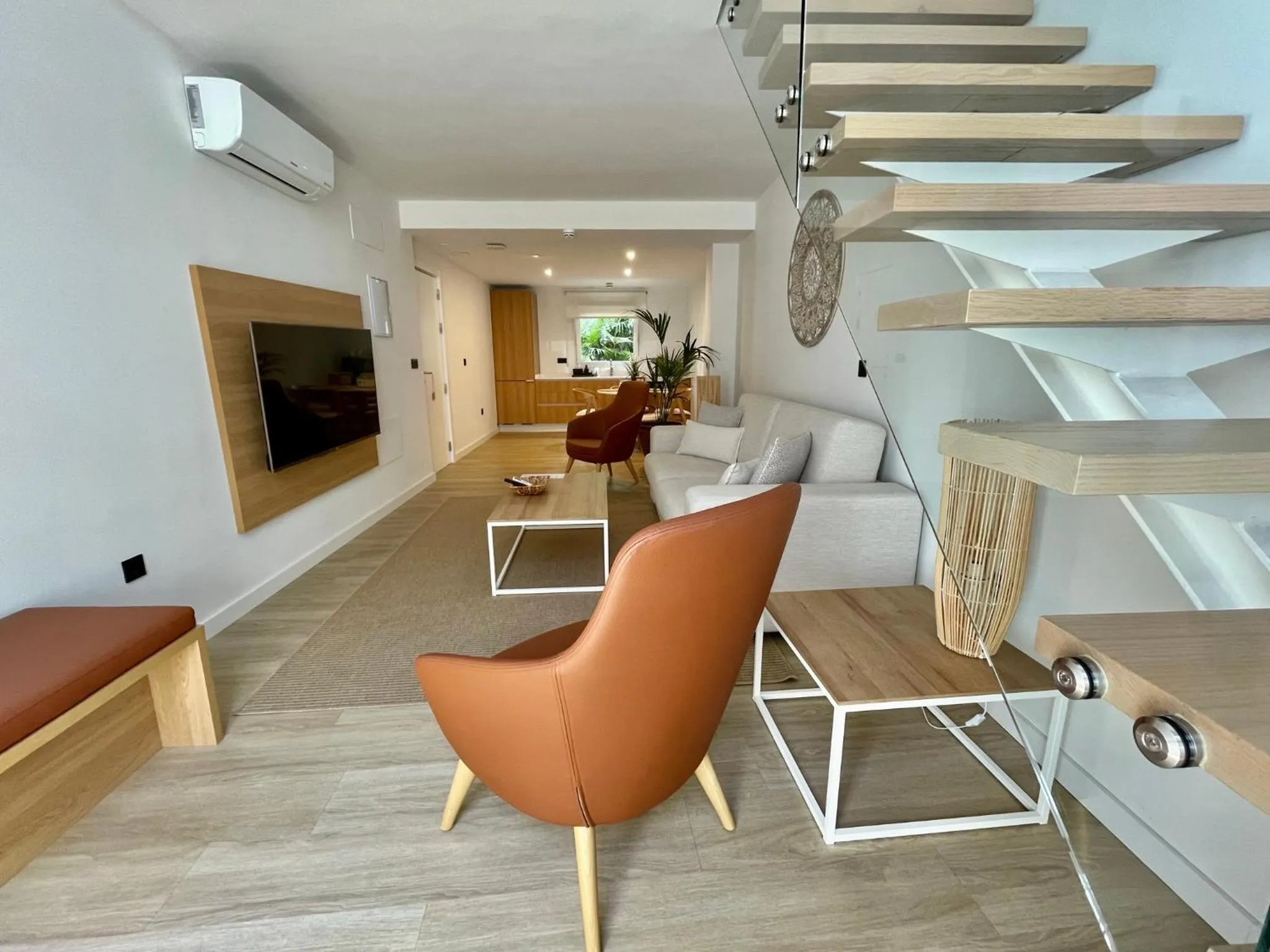 Living room in Hotel Emblemático Hi Suites