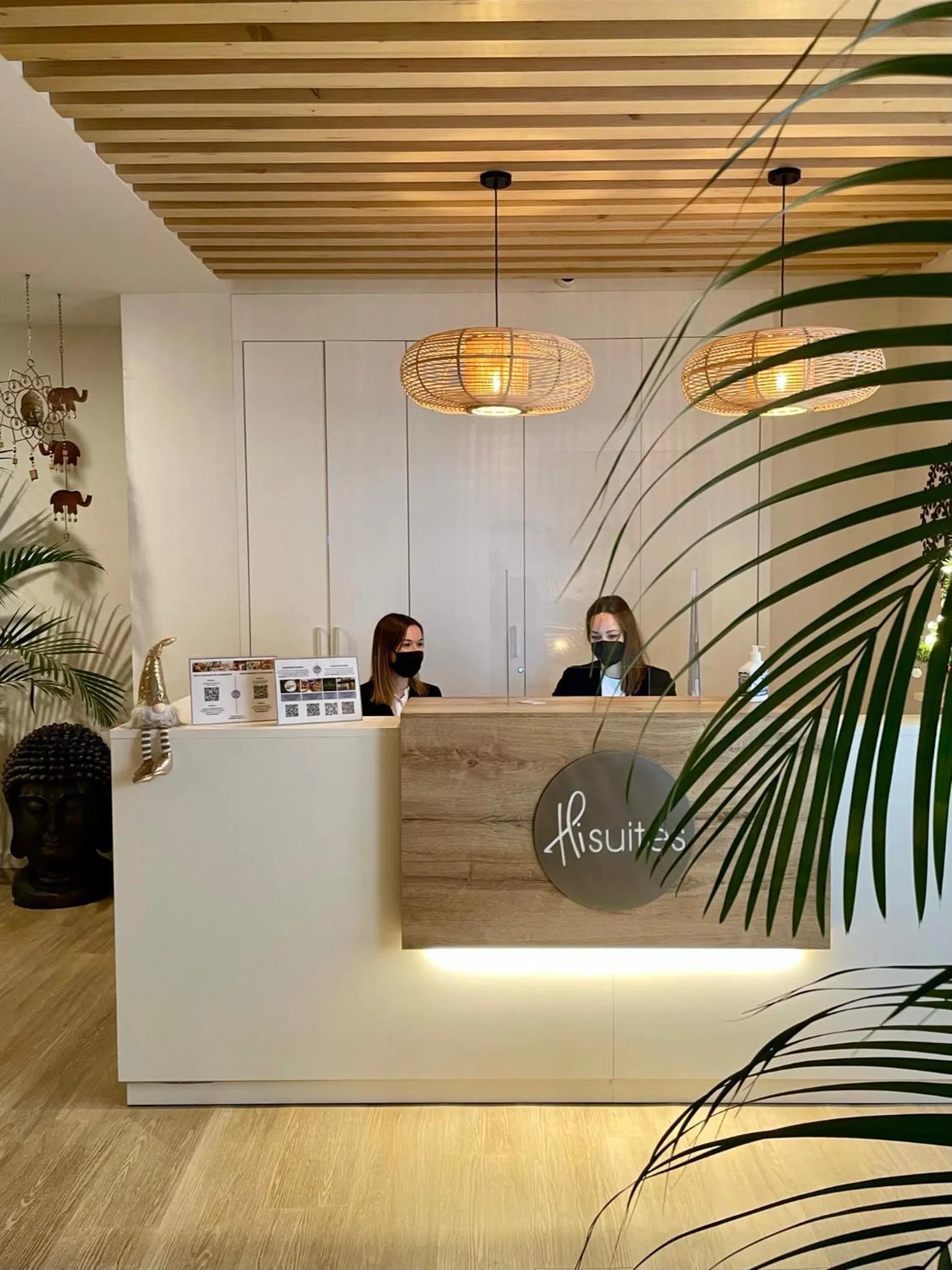 Lobby or reception in Hotel Emblemático Hi Suites
