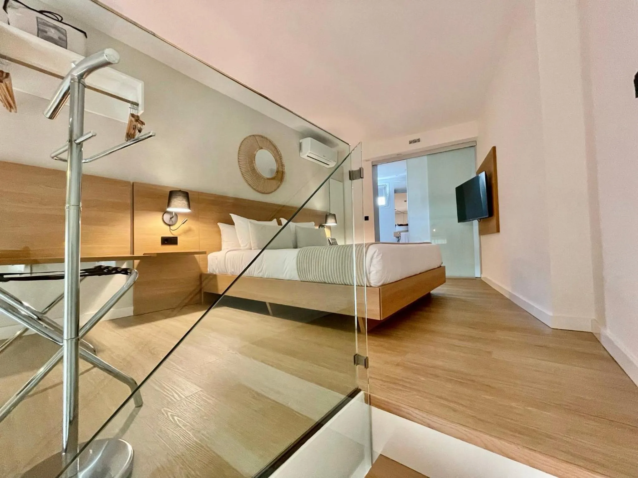 Bedroom, Bed in Hotel Emblemático Hi Suites