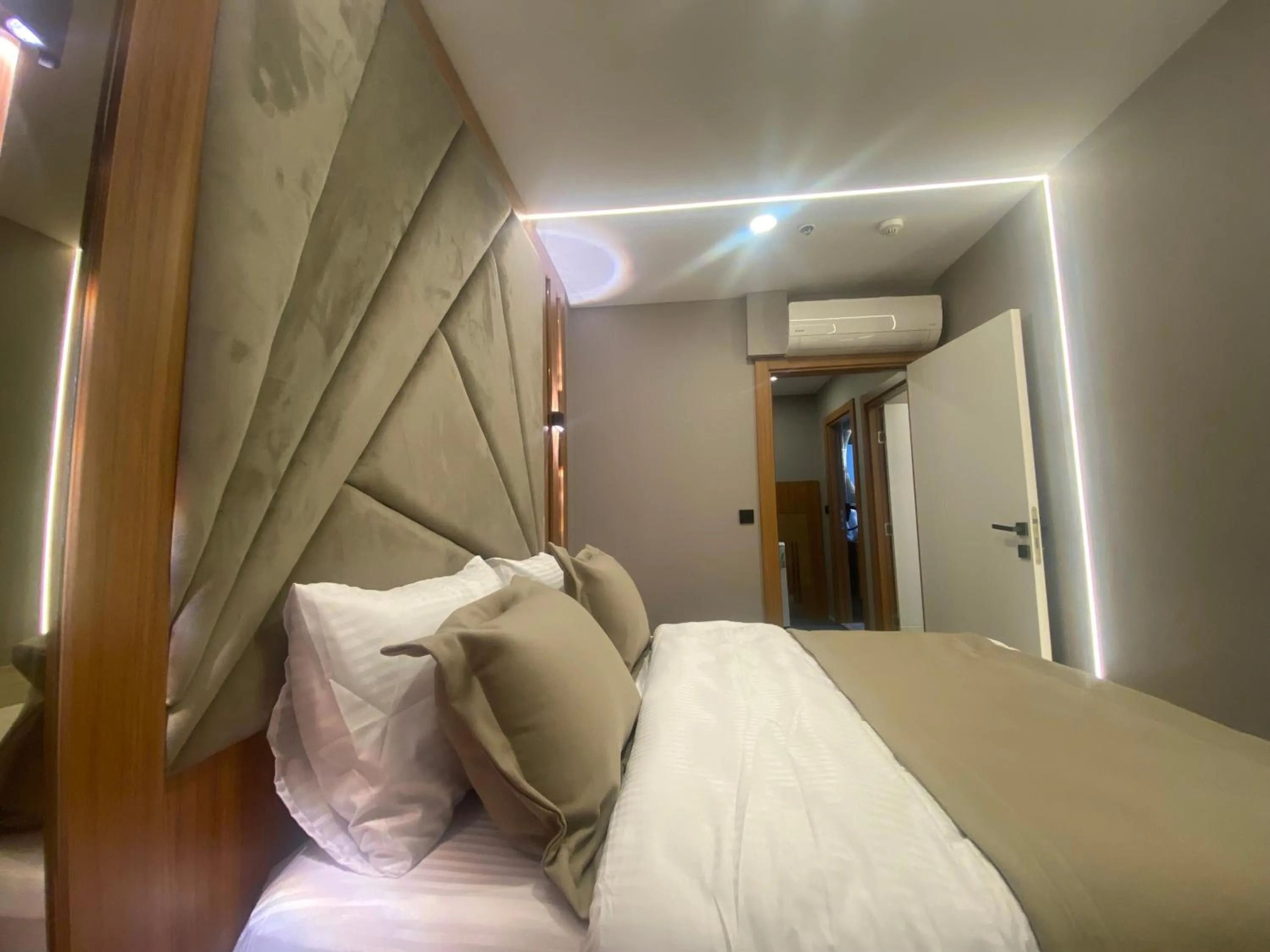 Bed in Beşiktaş Vip inn Hotel & suites