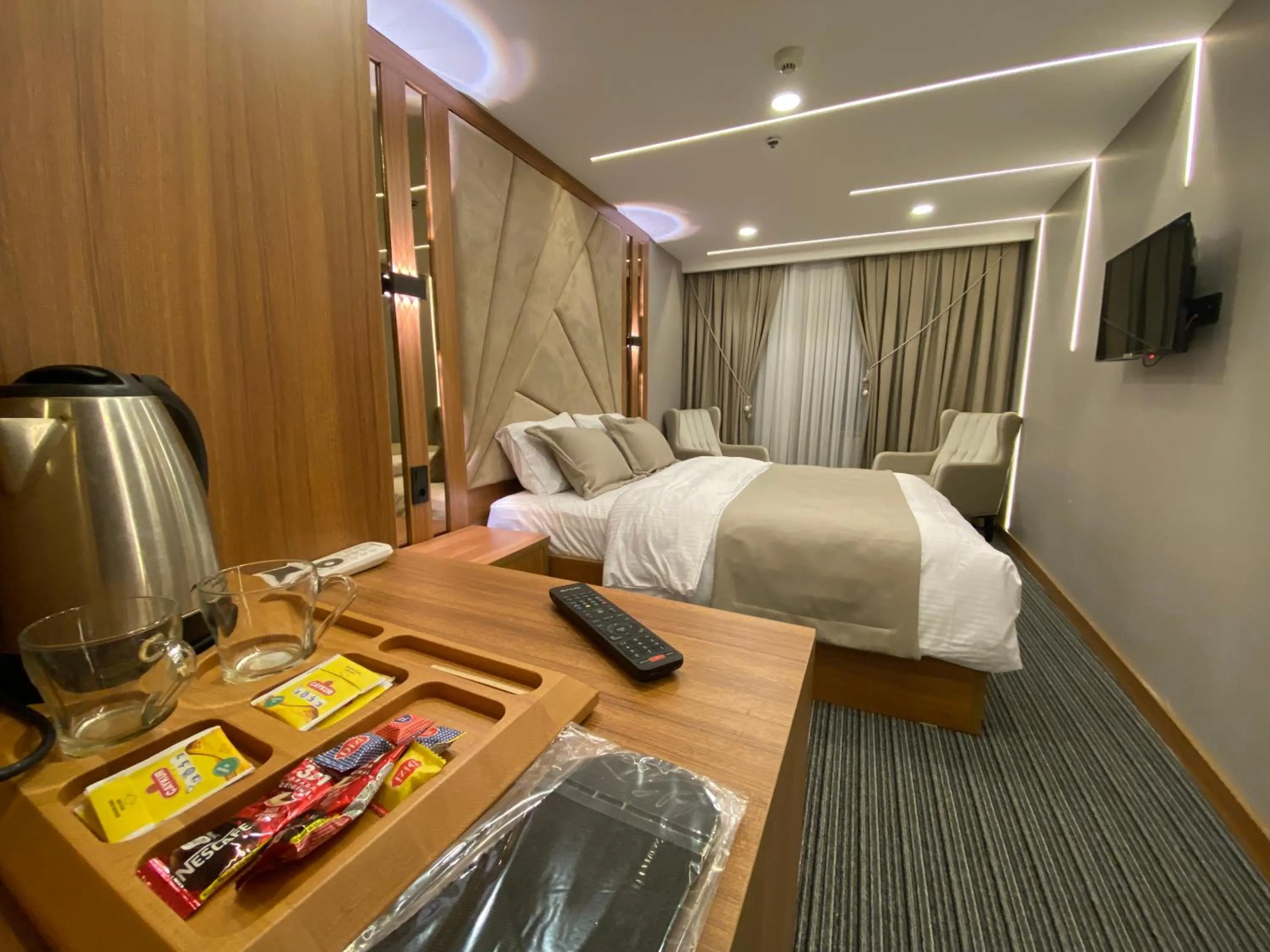 Bed in Beşiktaş Vip inn Hotel & suites