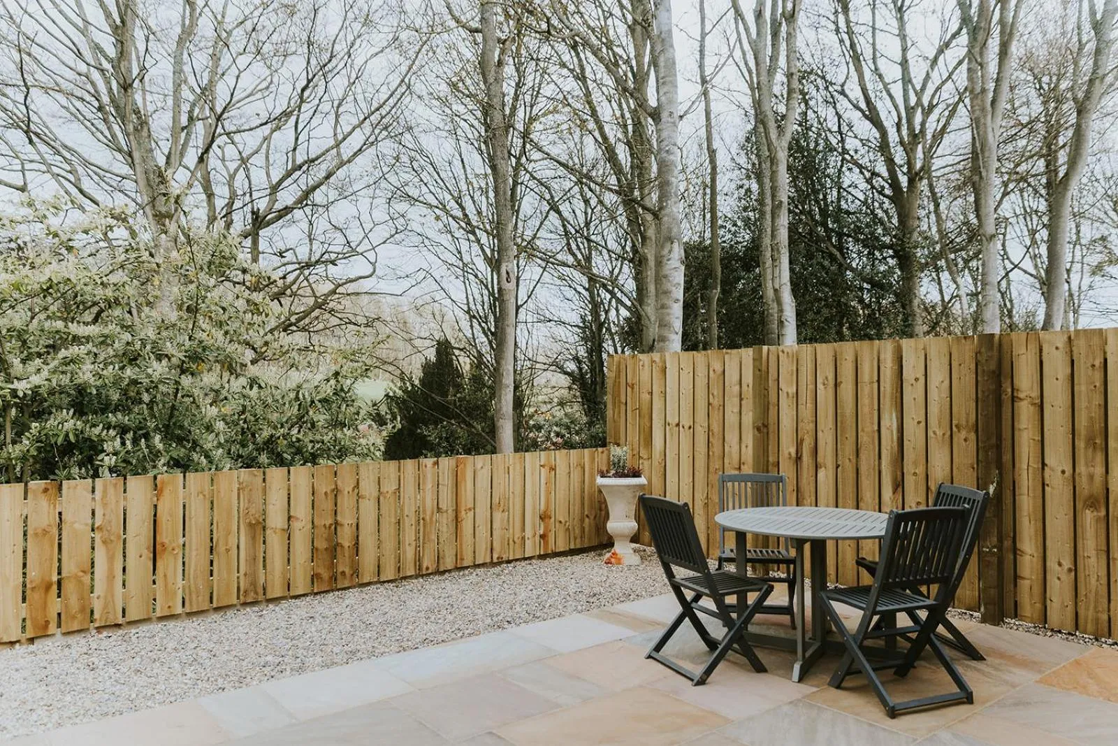 Patio in The Tempus at Charlton Hall Estate
