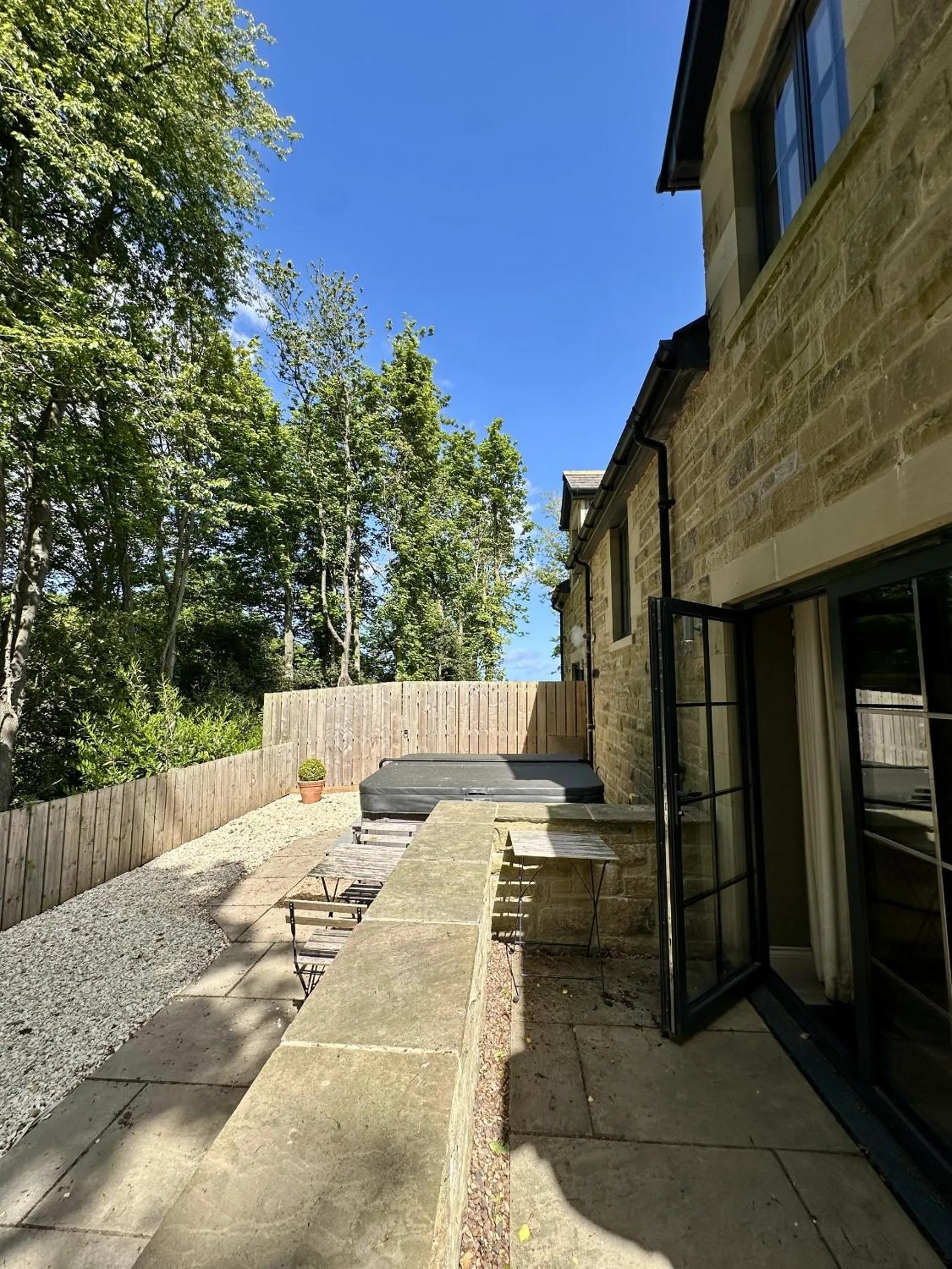 Hot Tub in The Tempus at Charlton Hall Estate