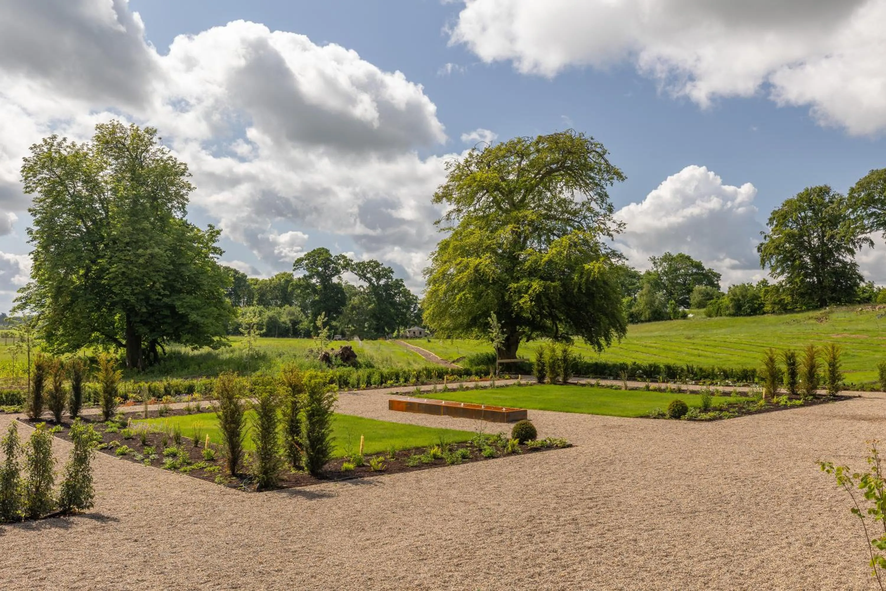 Garden in The Tempus at Charlton Hall Estate