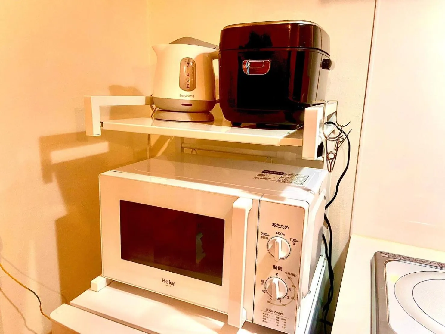 Kitchen or kitchenette in Eternity APARTMENT HOTEL SHINAGAWA