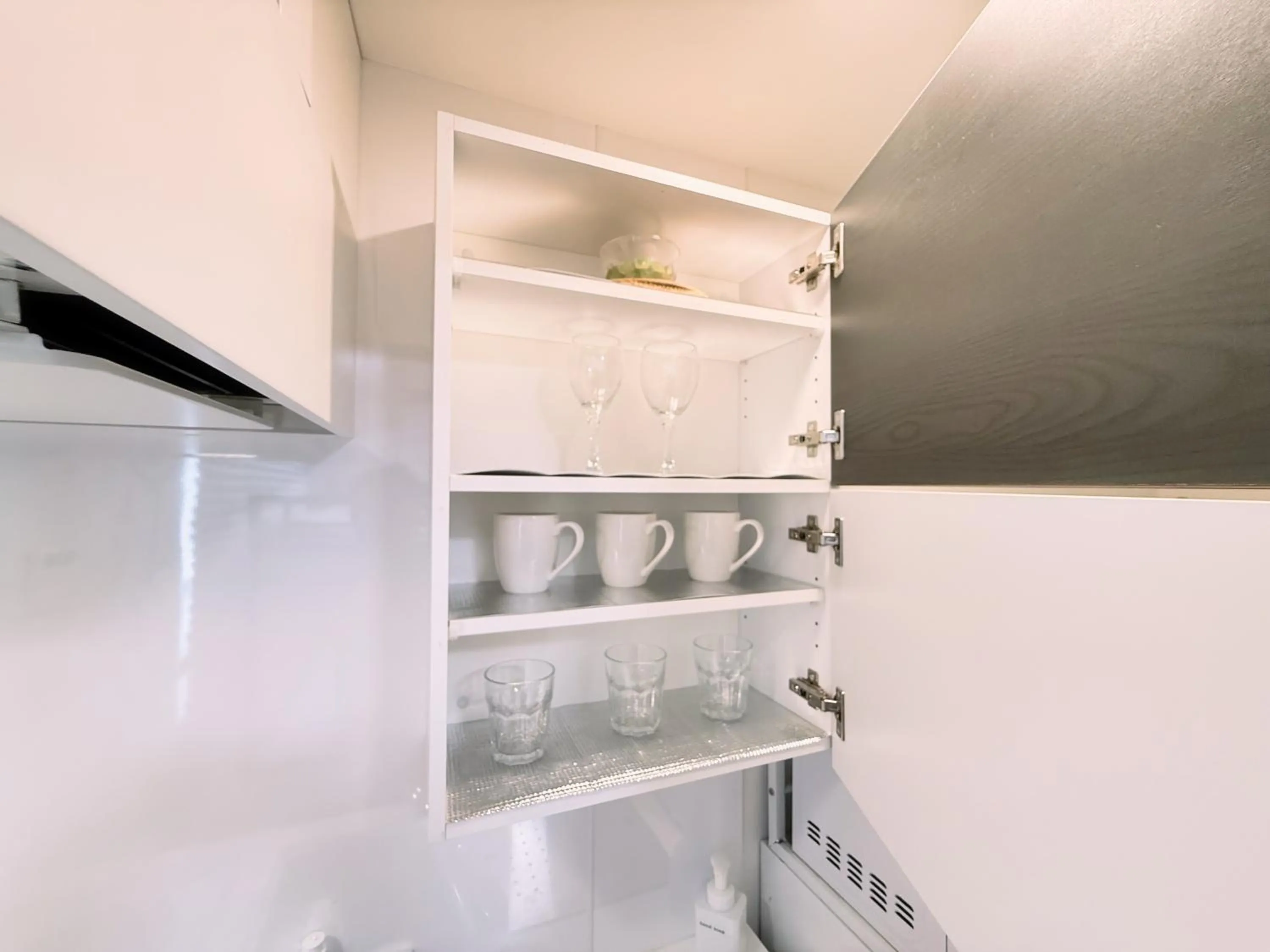 Kitchen or kitchenette in Eternity APARTMENT HOTEL SHINAGAWA