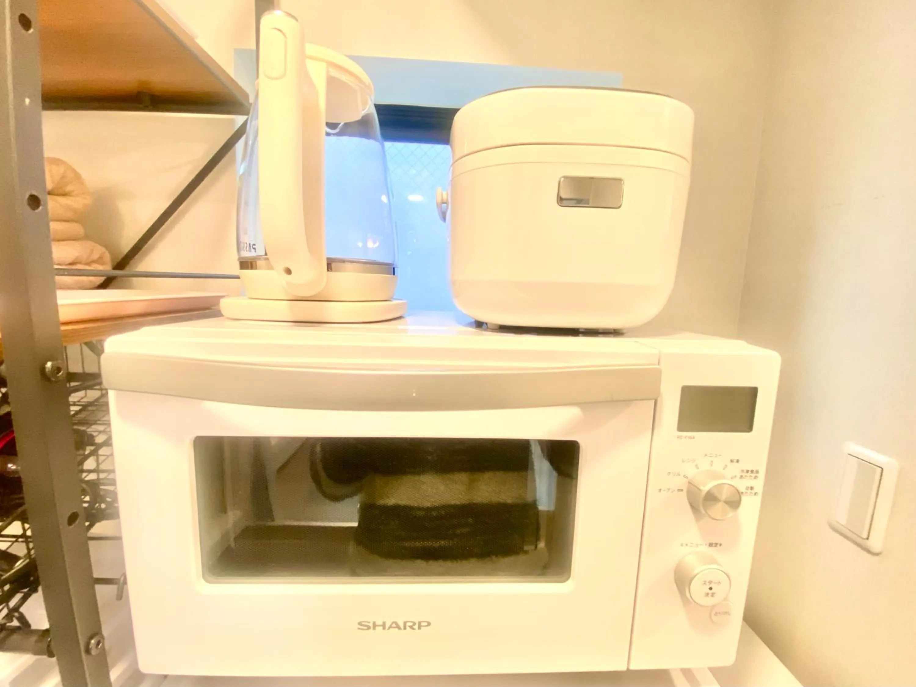 Kitchen or kitchenette in Eternity APARTMENT HOTEL SHINAGAWA