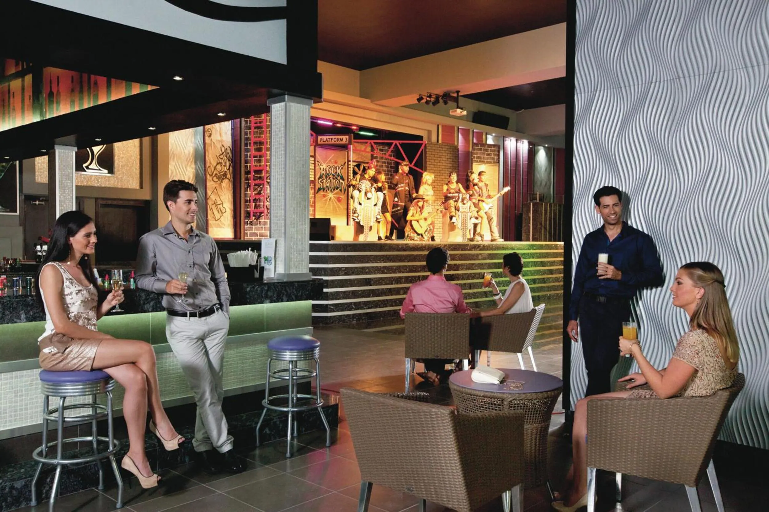 Lounge or bar in Riu Playa Blanca - All Inclusive