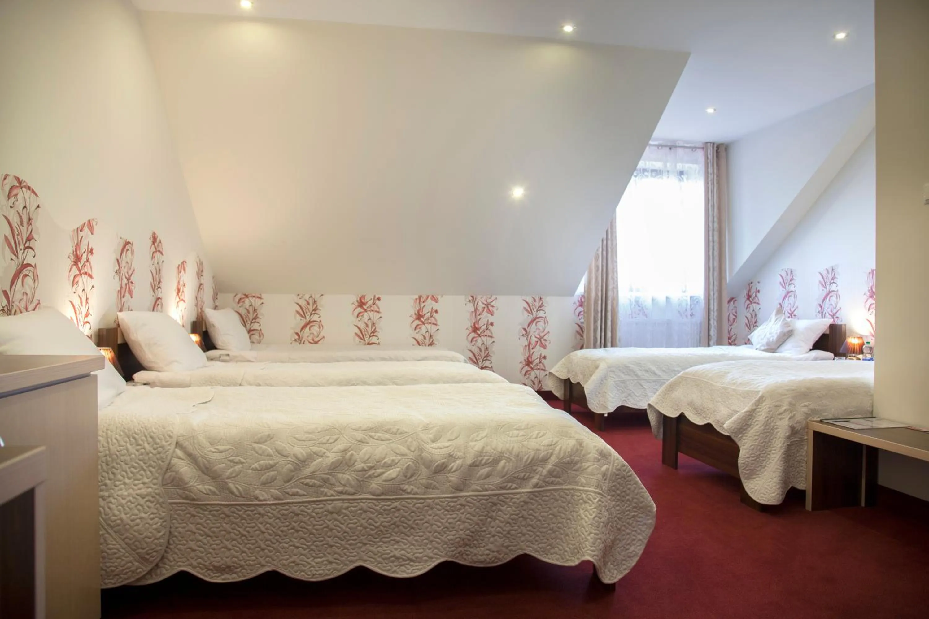 Photo of the whole room, Bed in Hotel Prymus