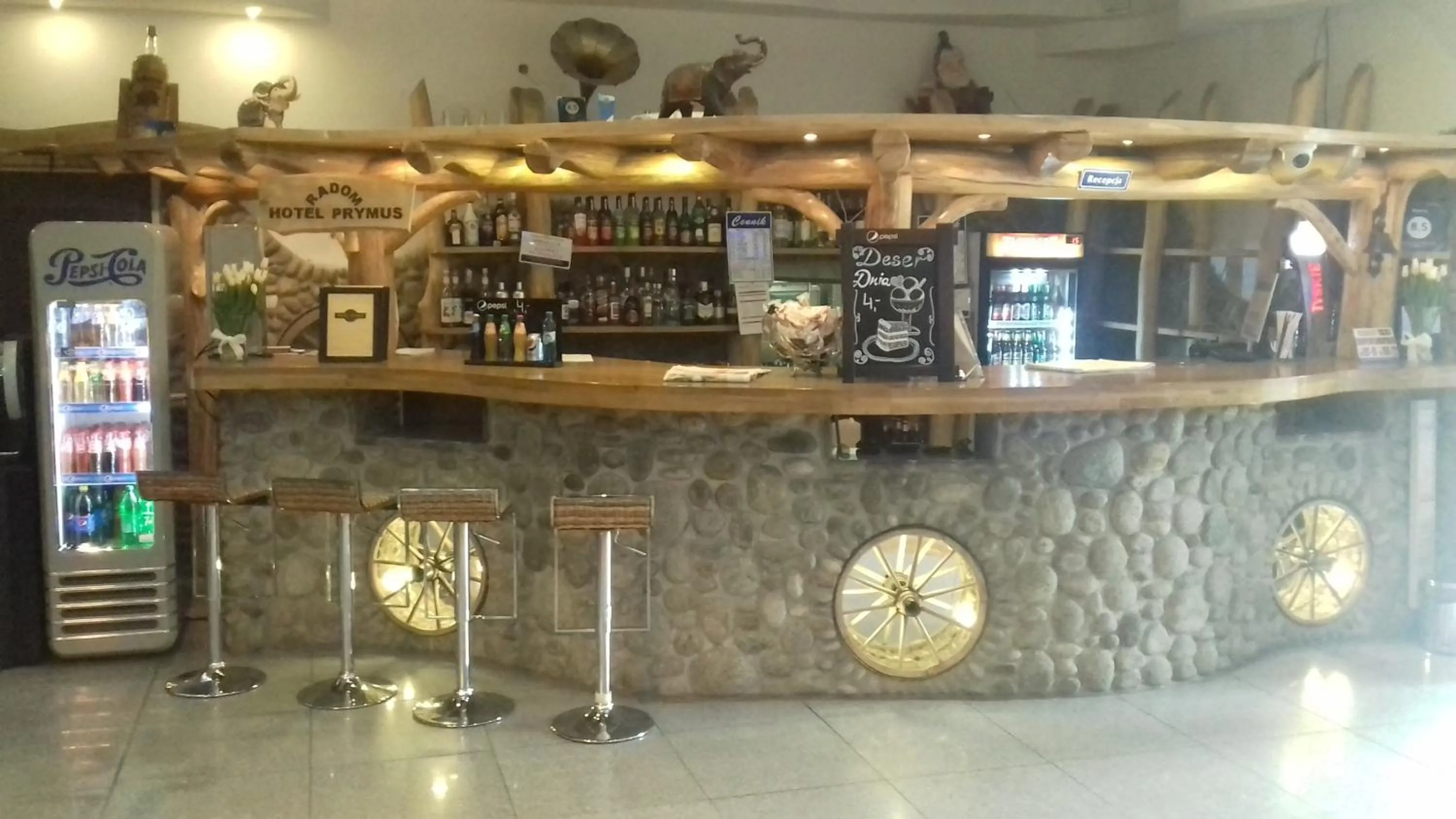 Lobby or reception in Hotel Prymus