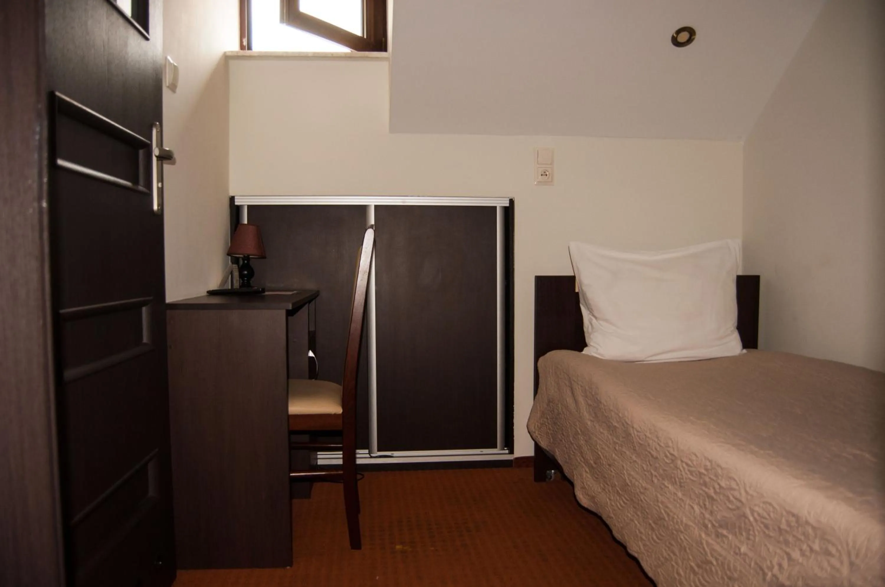 Photo of the whole room, Bed in Hotel Prymus