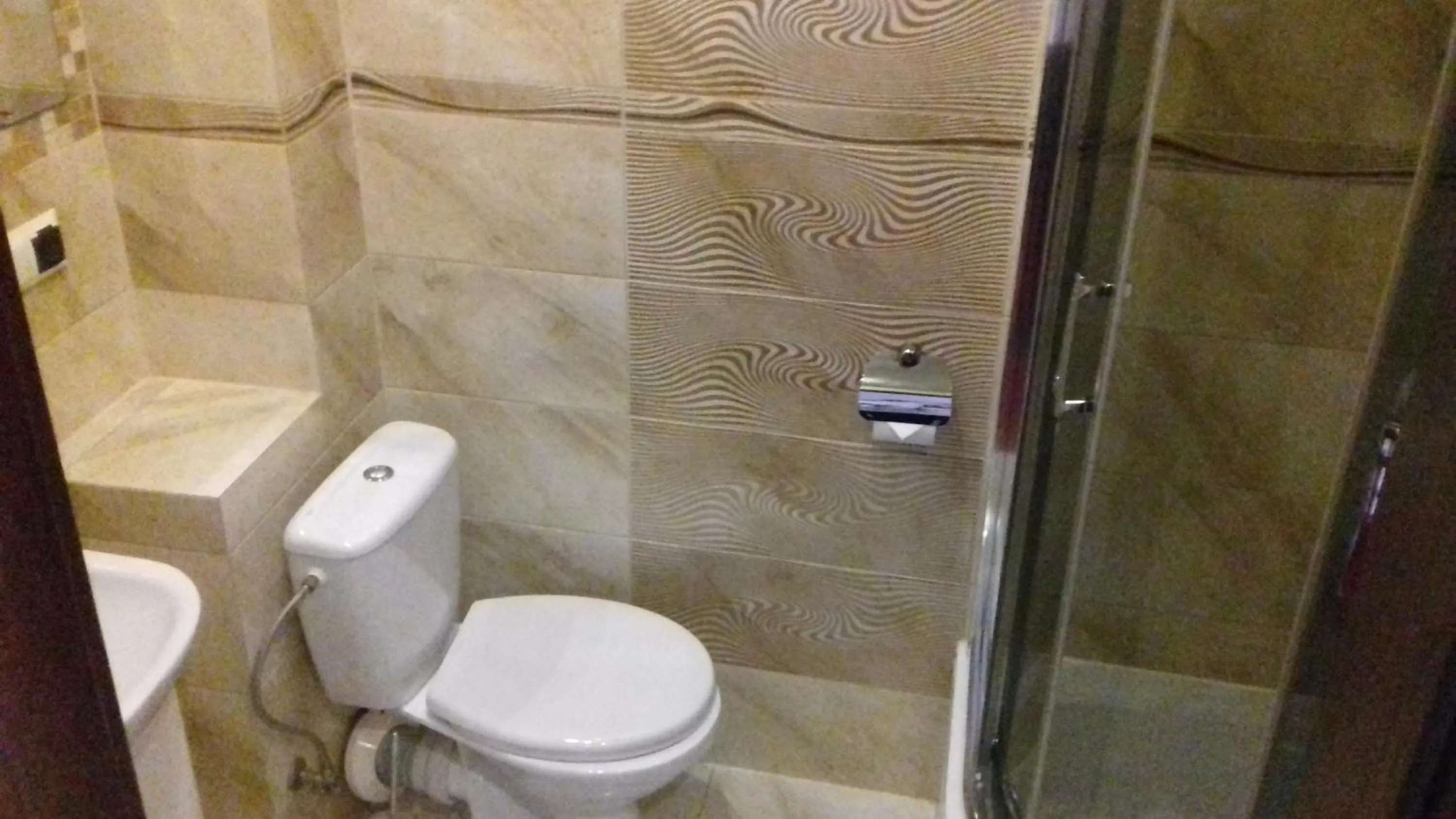 Bathroom in Hotel Prymus