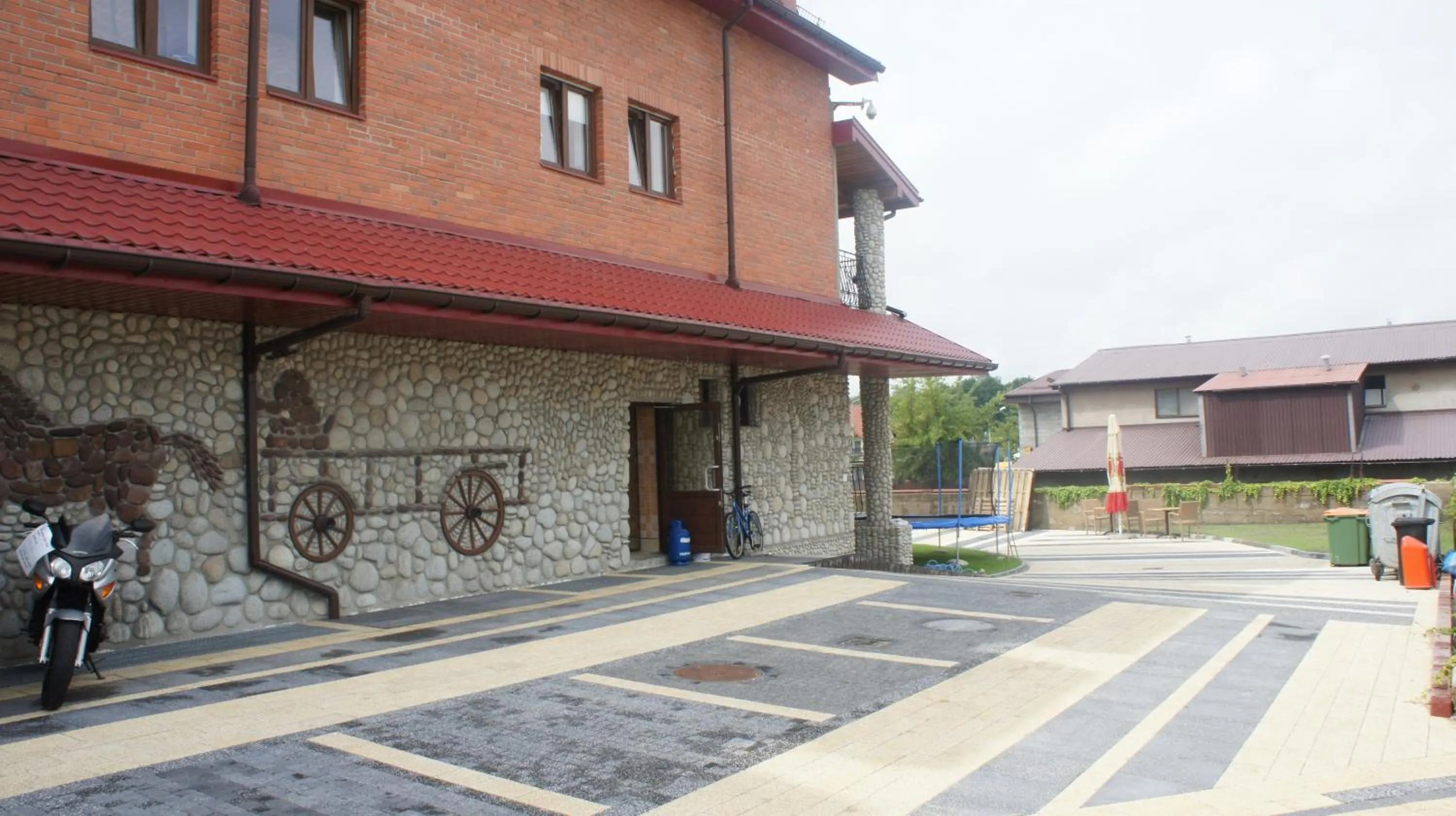 Facade/entrance in Hotel Prymus