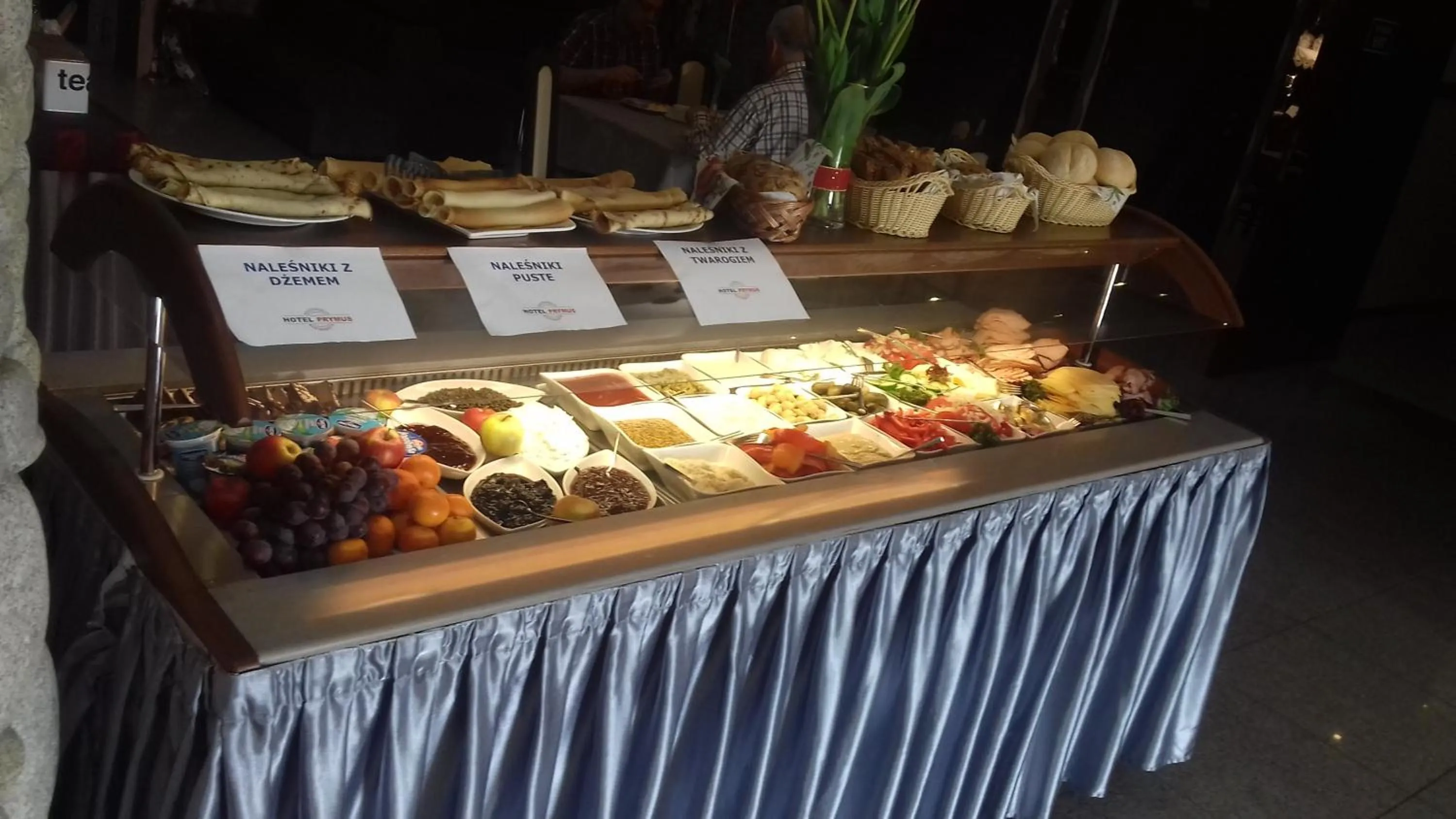 Buffet breakfast in Hotel Prymus