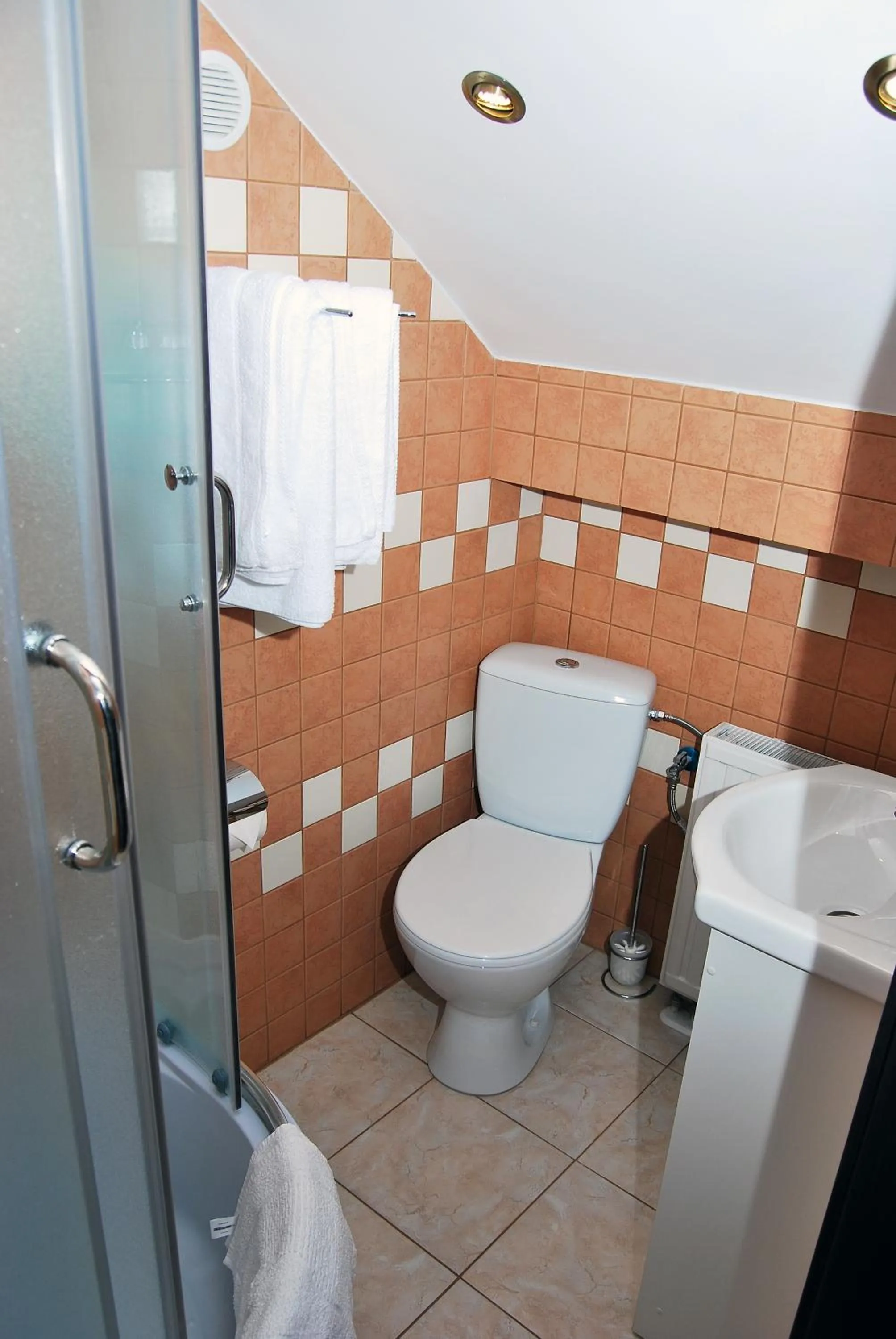 Bathroom in Hotel Prymus