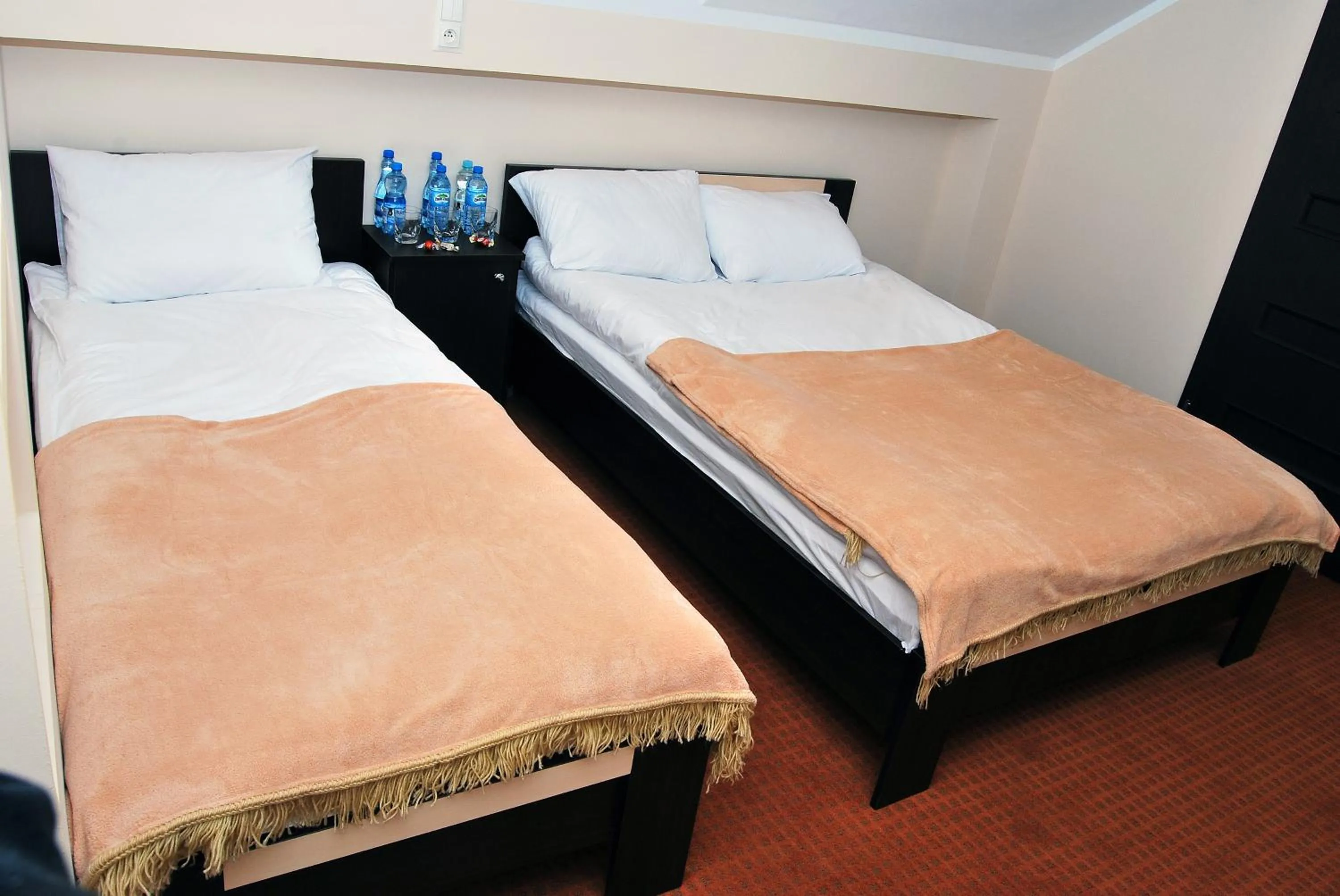 Photo of the whole room, Bed in Hotel Prymus