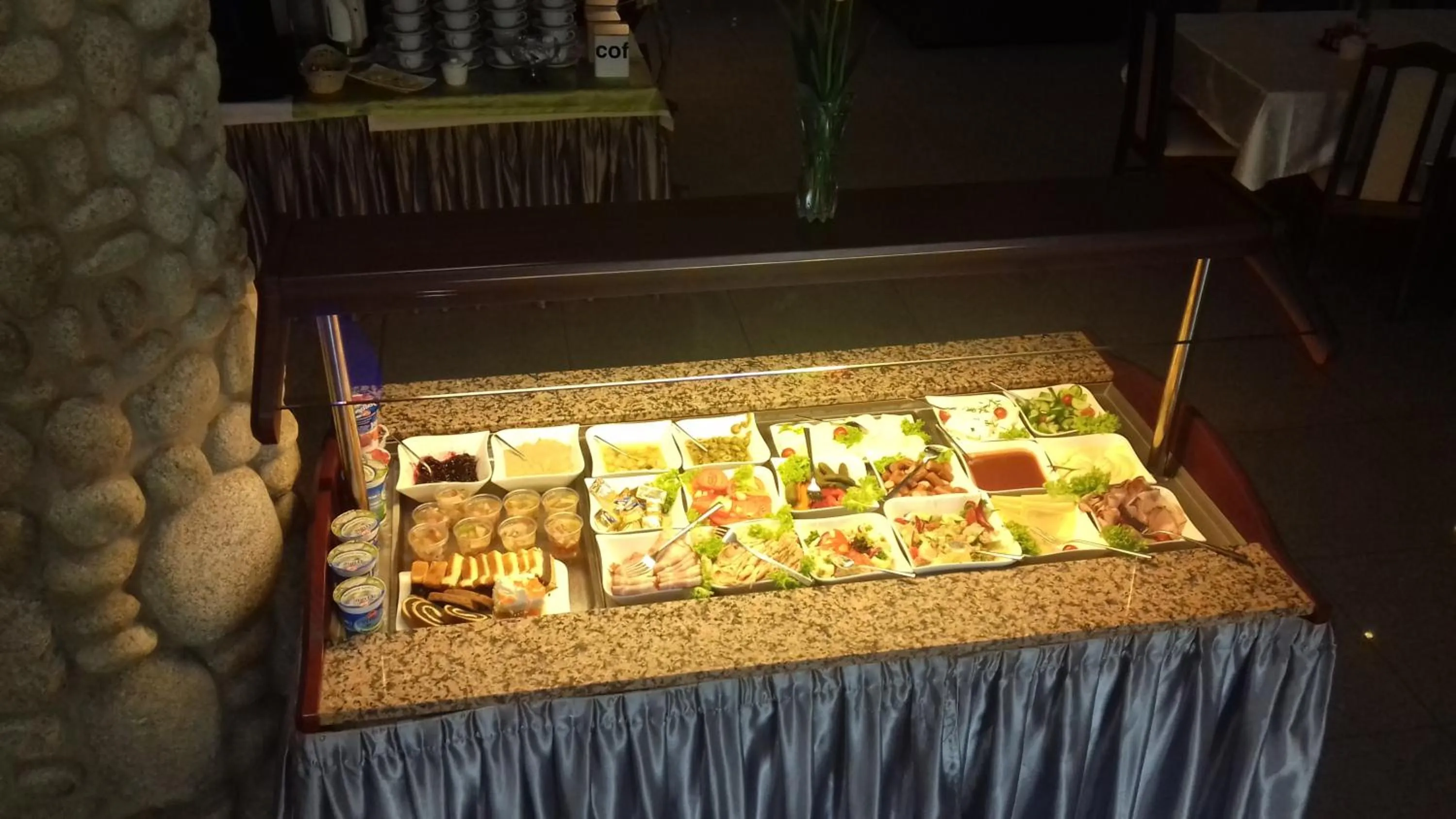 Buffet breakfast in Hotel Prymus