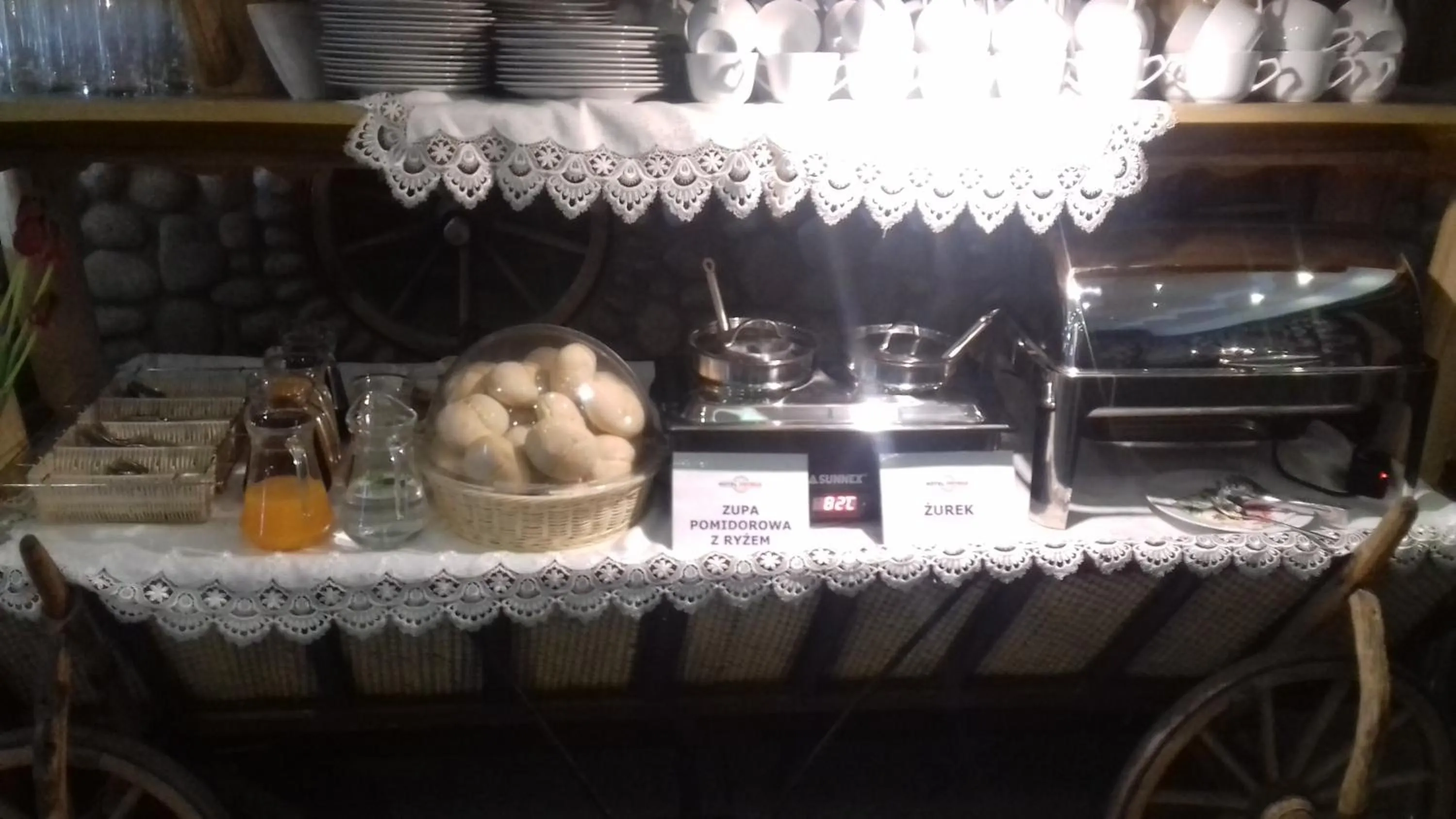 Buffet breakfast in Hotel Prymus