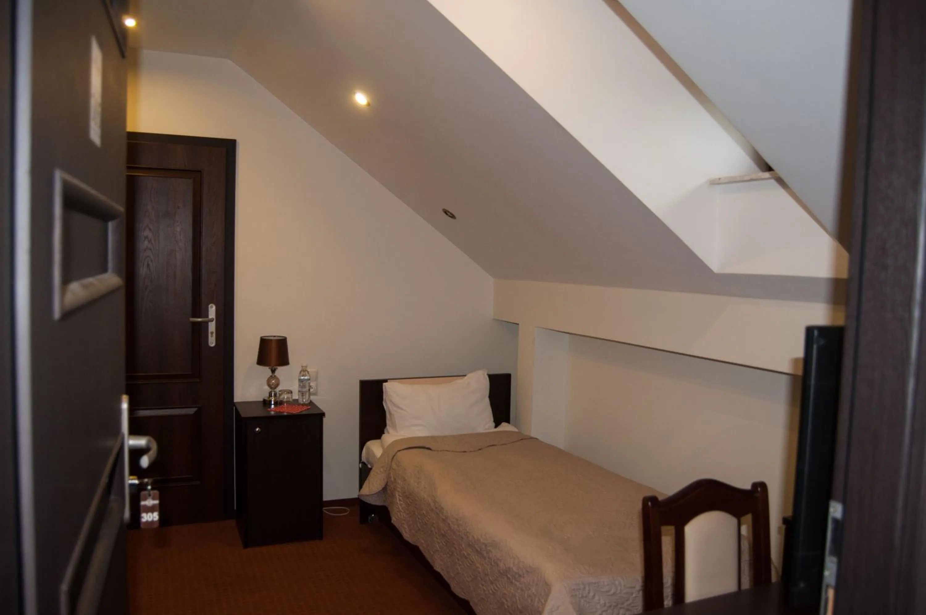 Photo of the whole room, Bed in Hotel Prymus