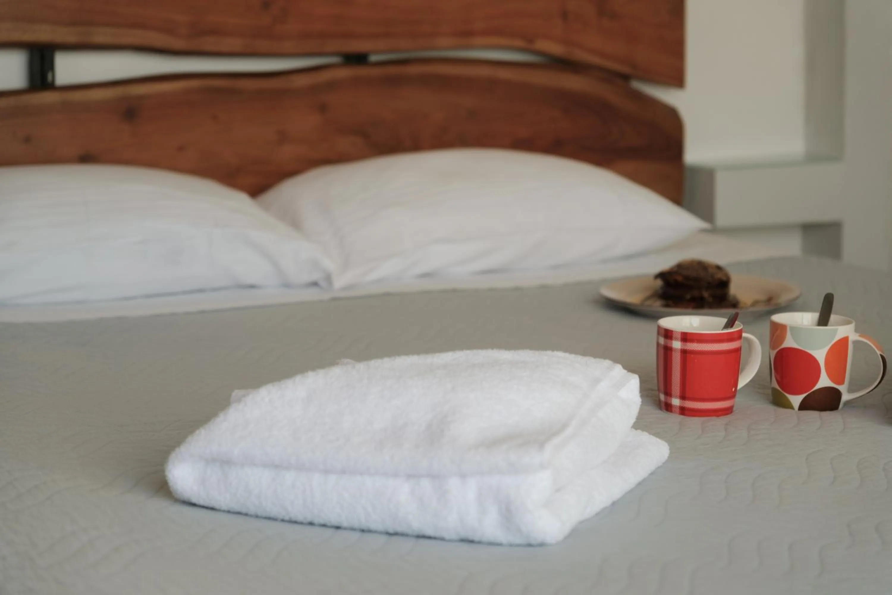 Bed in Zeus Throne Suites