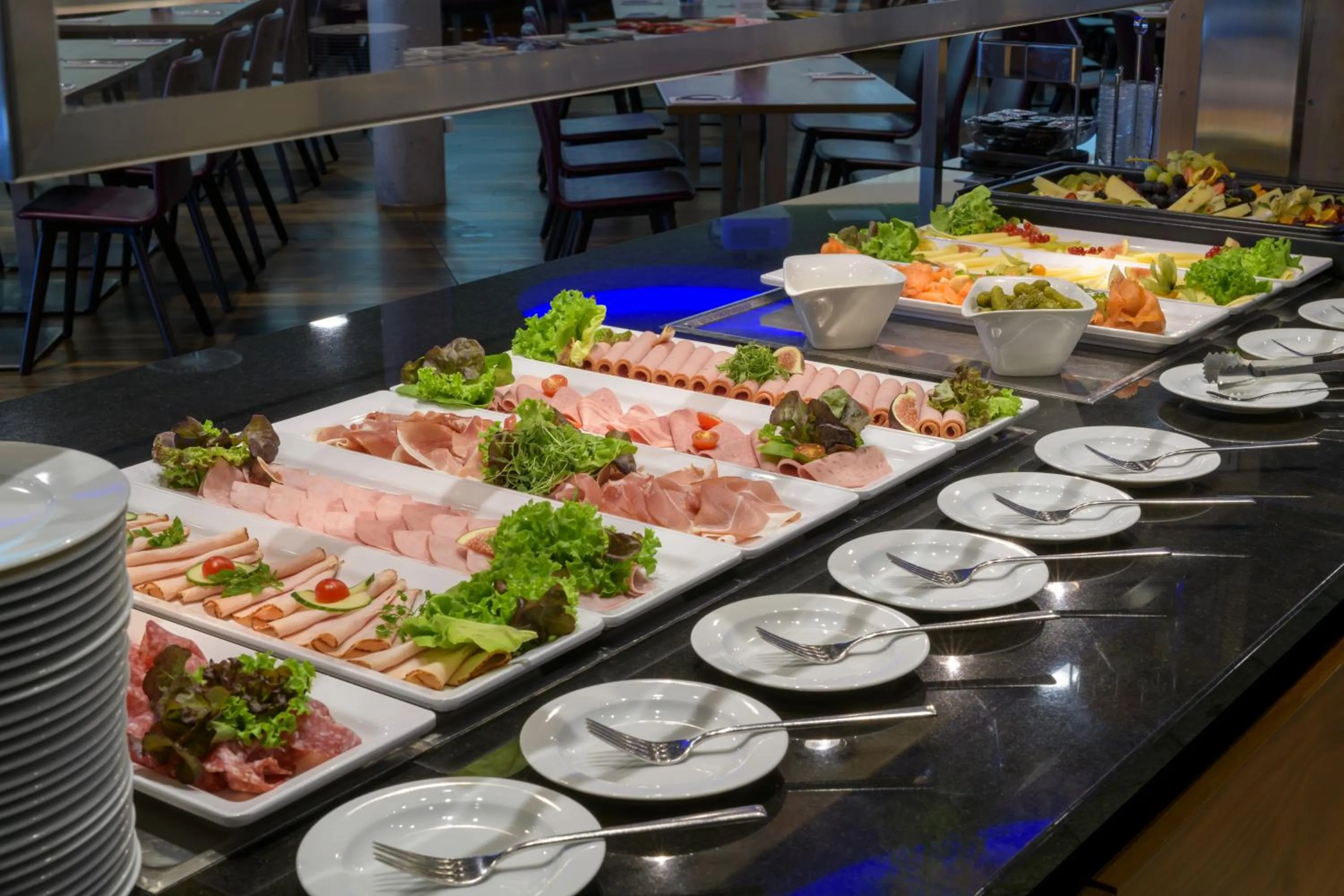 Breakfast in Hilton Garden Inn Stuttgart NeckarPark