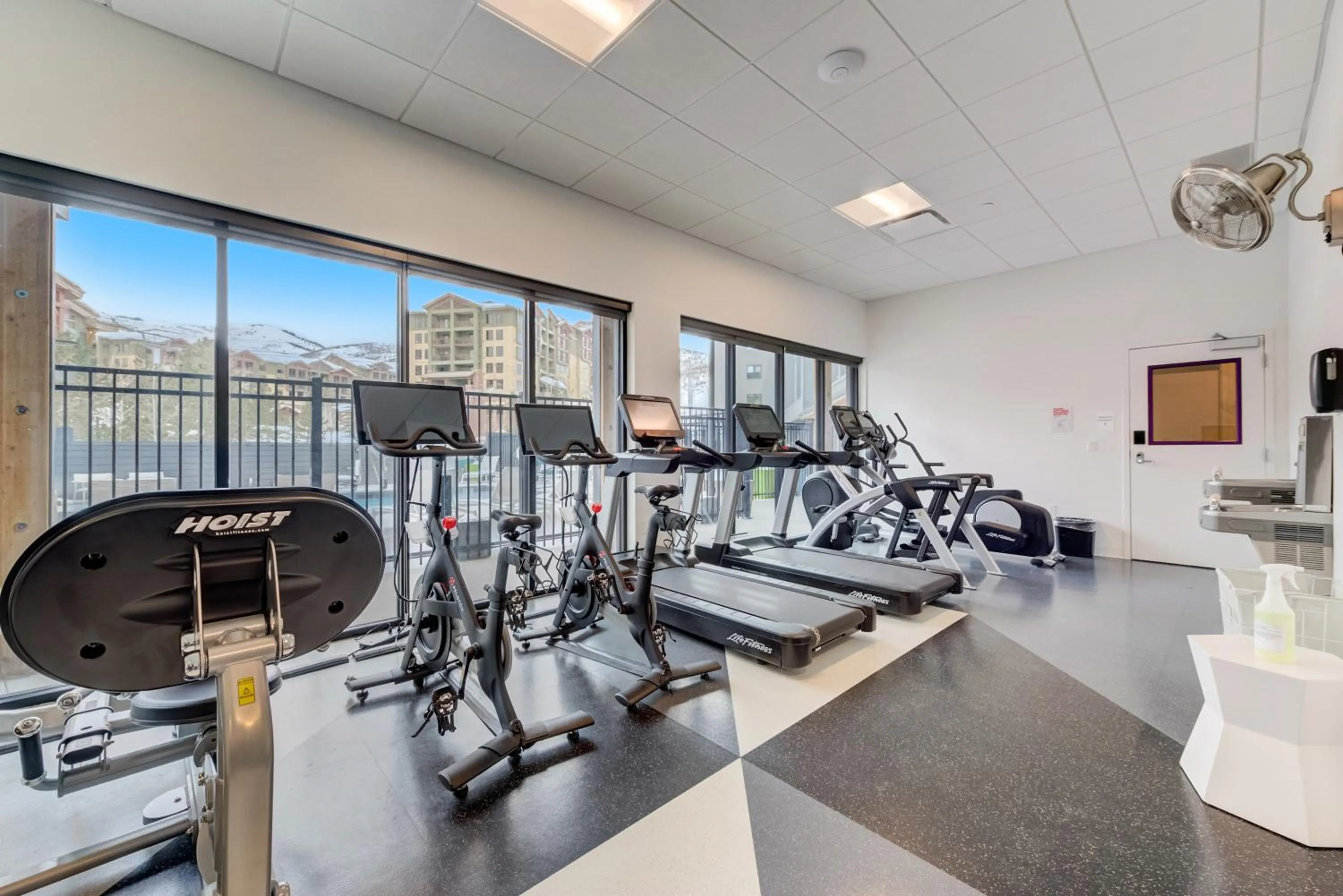 Fitness centre/facilities in Canyon Haus