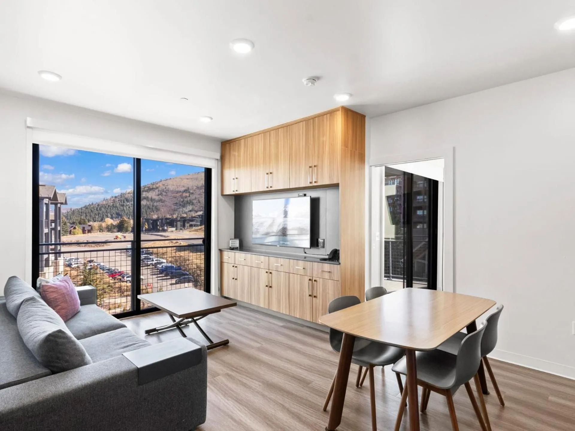 Living room in Canyon Haus