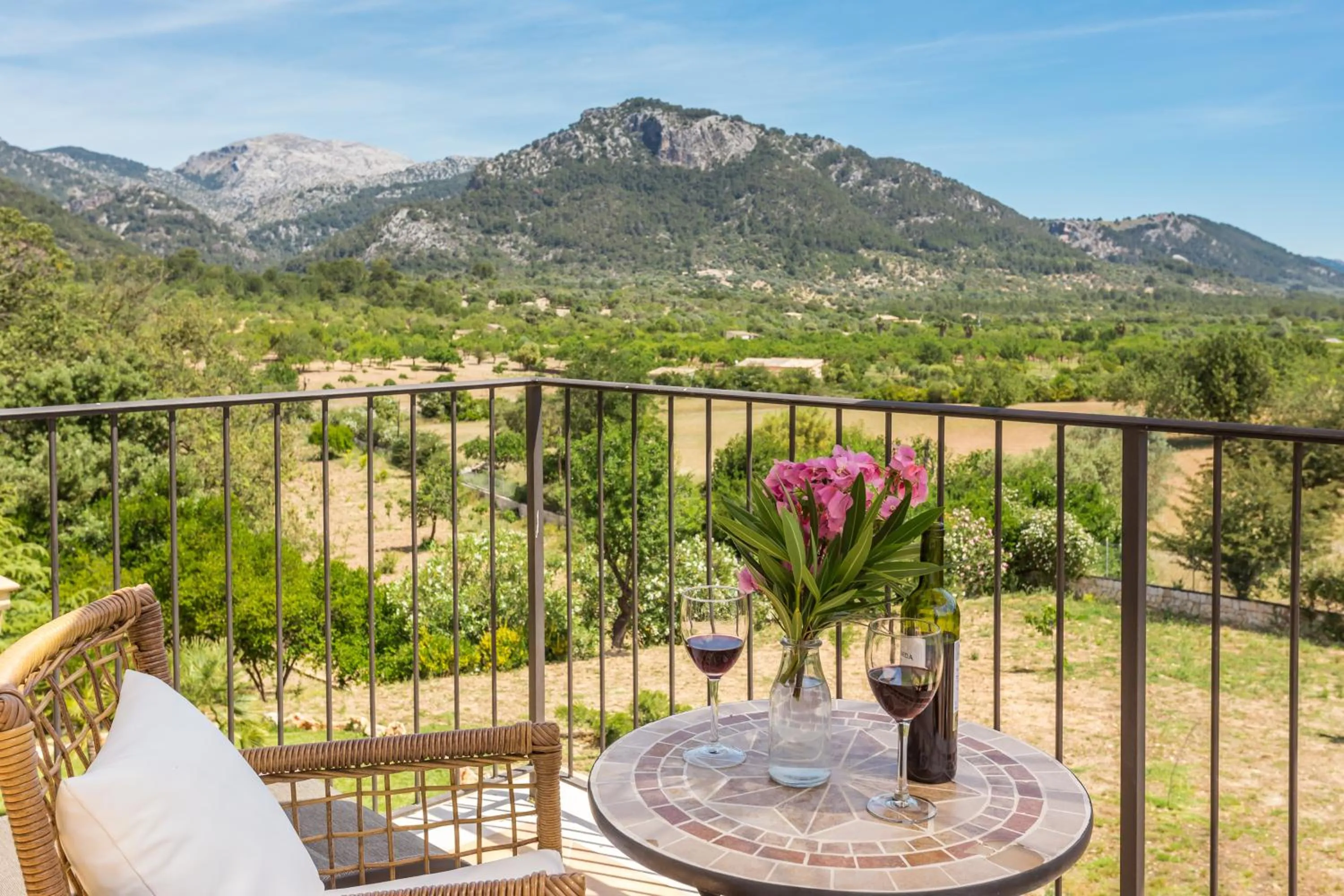 Mountain view in Finca Son Ametler