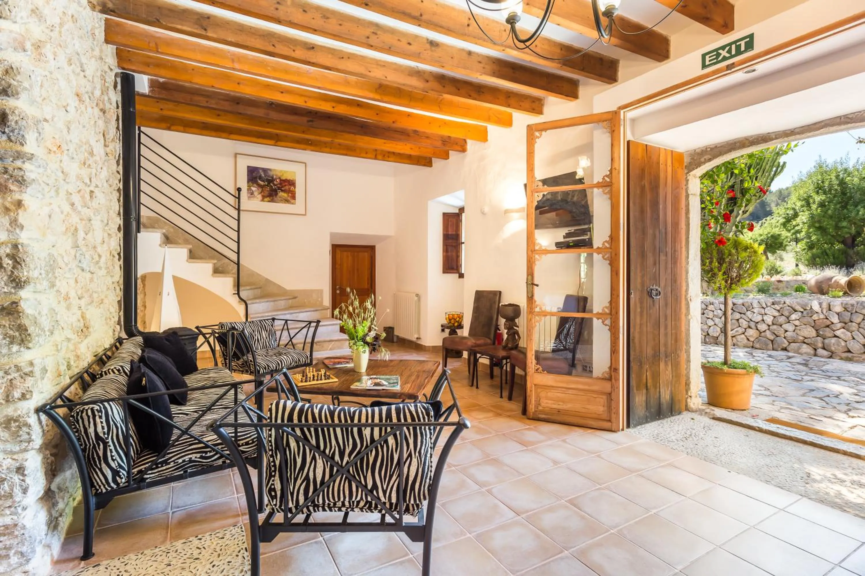 Lobby or reception in Finca Son Ametler