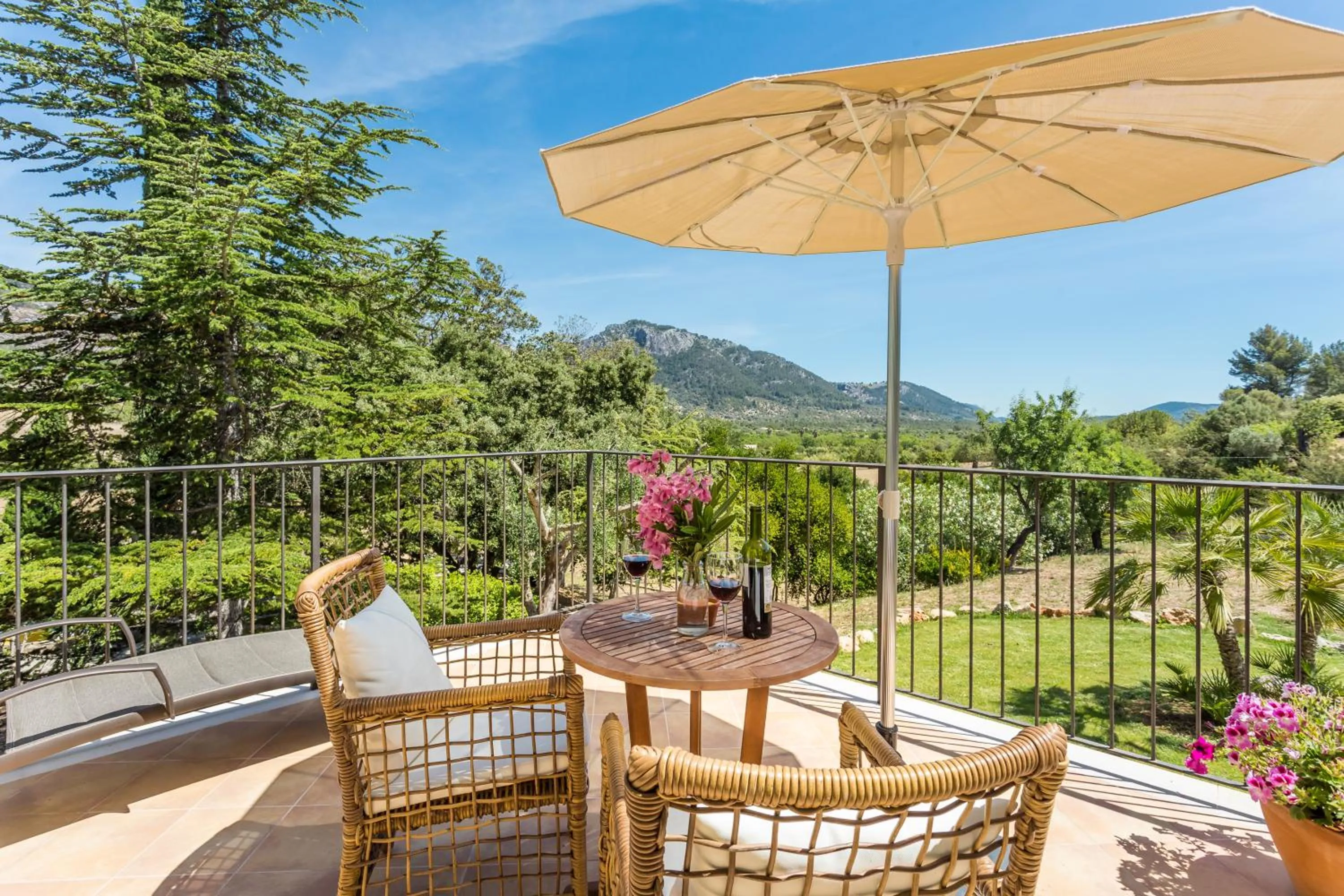 Mountain view in Finca Son Ametler