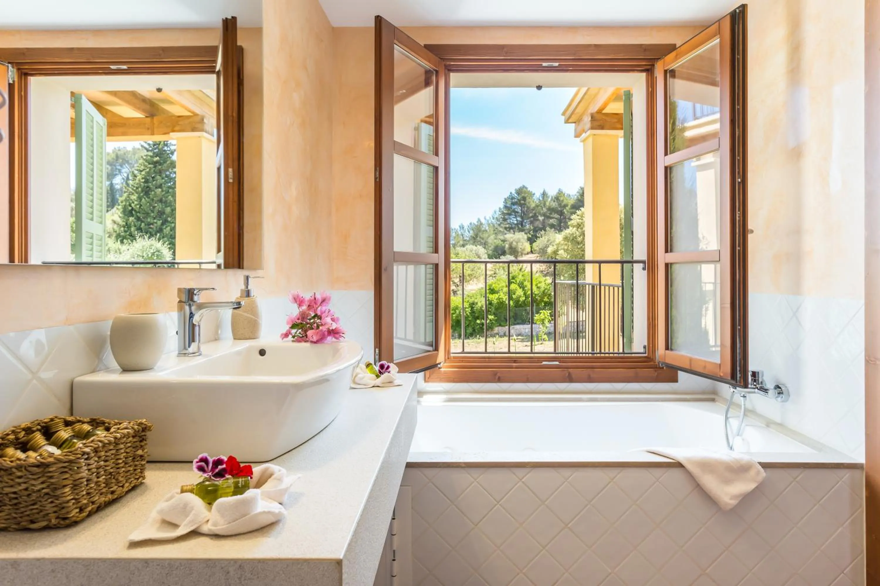 Bathroom in Finca Son Ametler