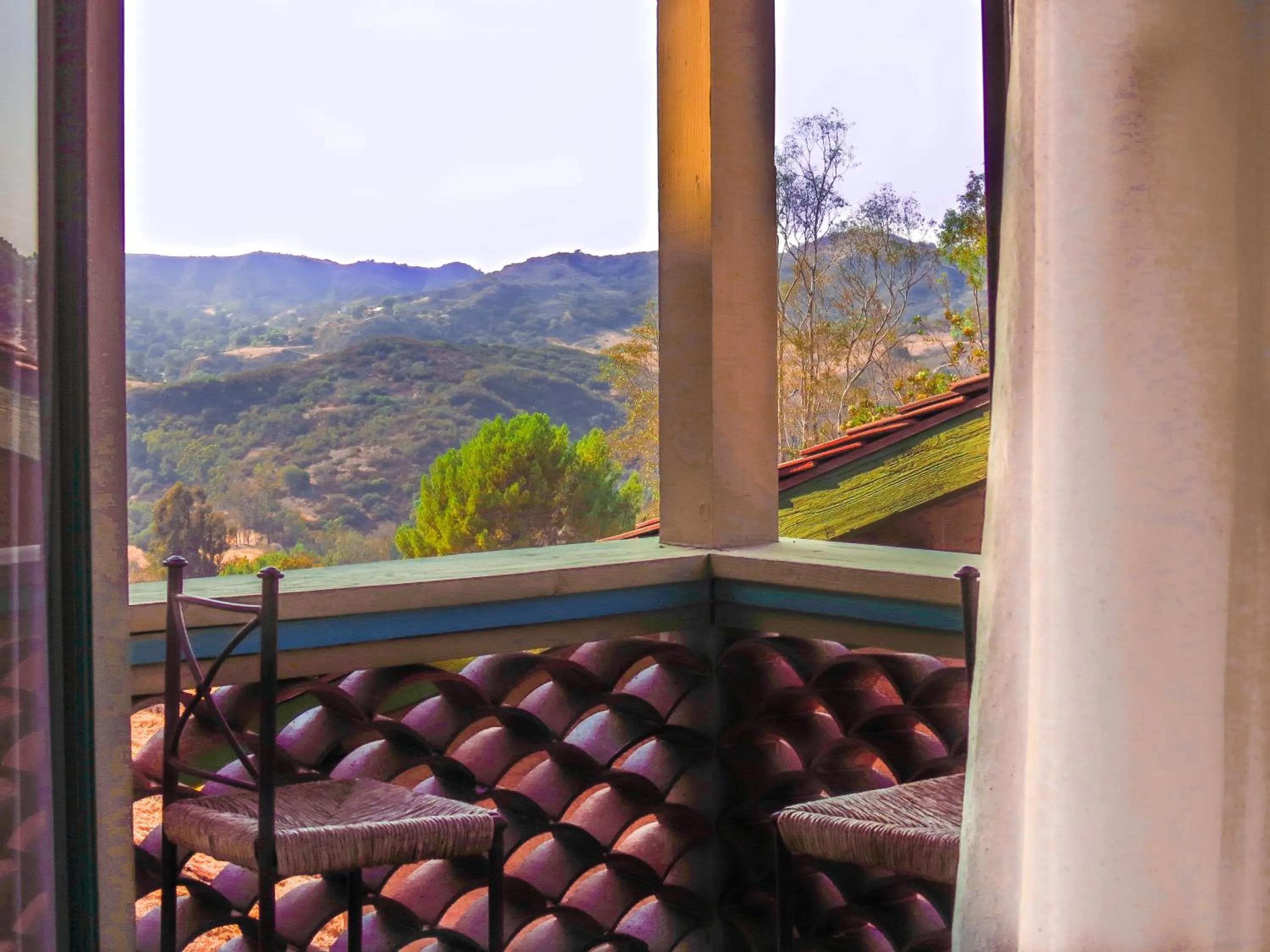 Balcony/Terrace in Topanga Canyon Inn Bed and Breakfast