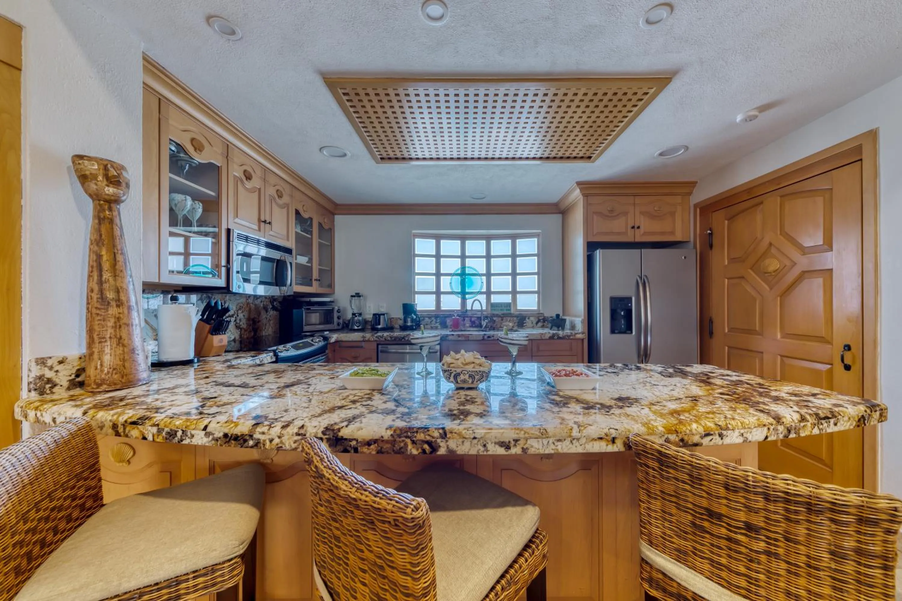 Kitchen or kitchenette in Villa La Estancia - Medano Beach Villas