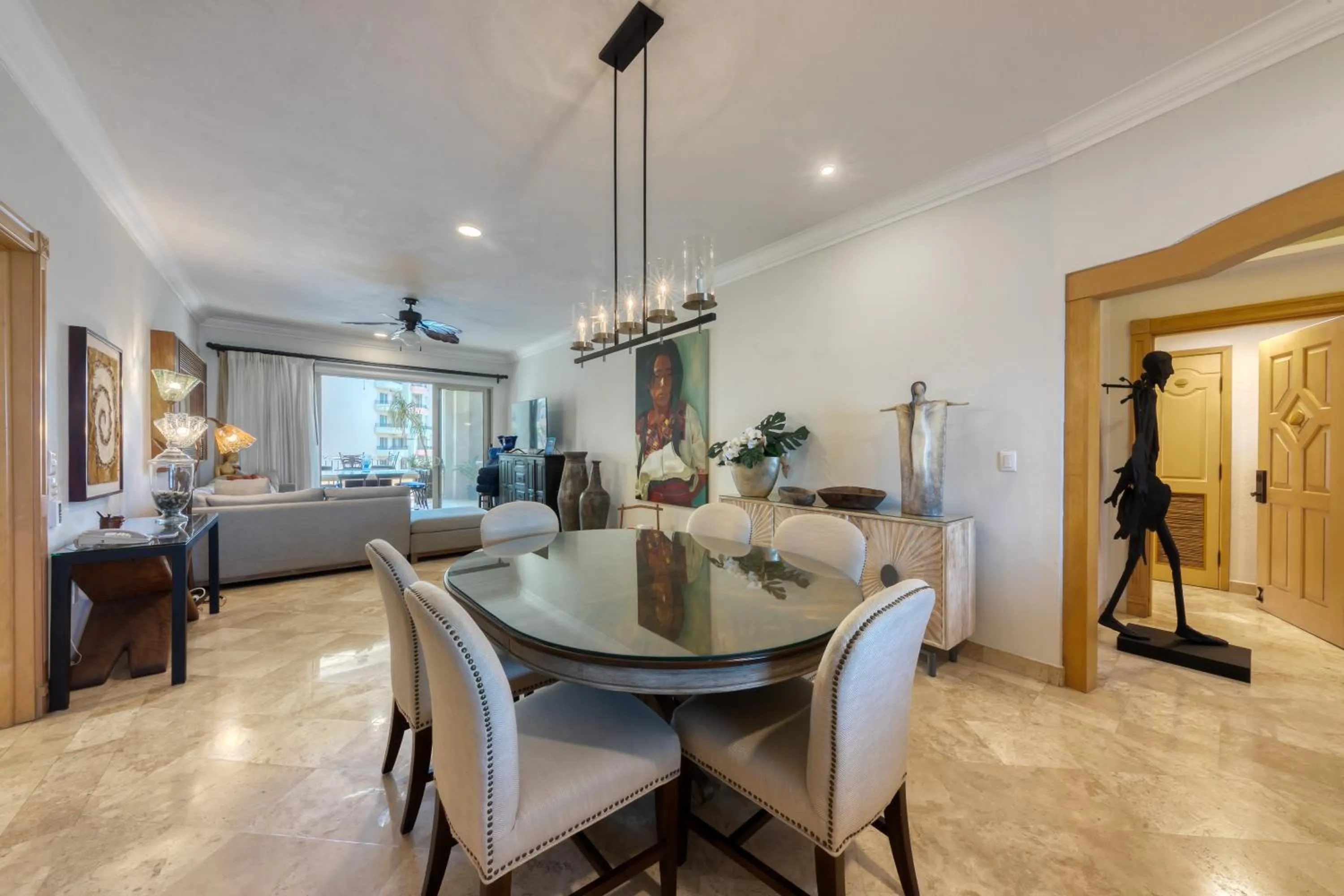 Dining area in Villa La Estancia - Medano Beach Villas