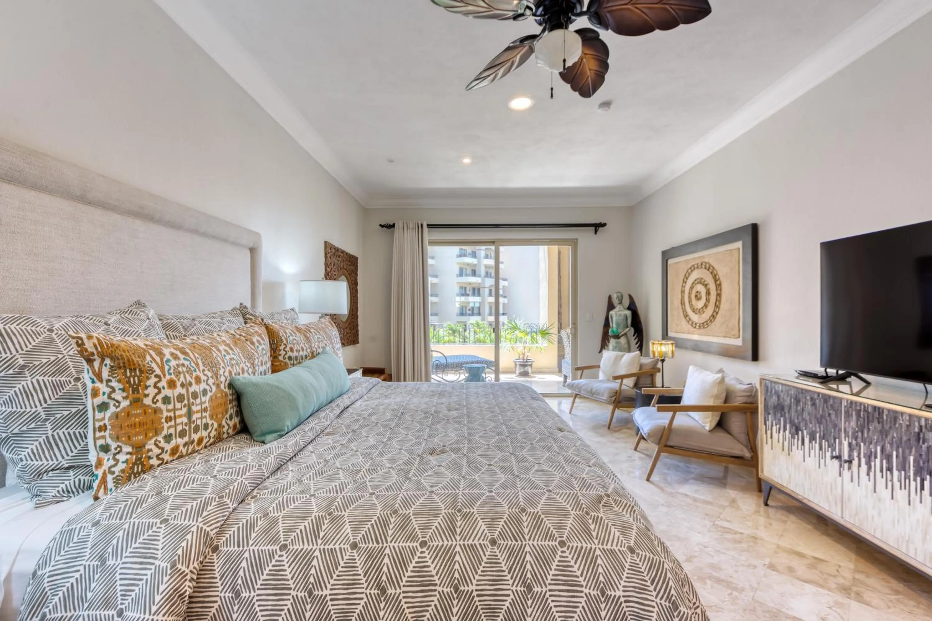 Bed in Villa La Estancia - Medano Beach Villas