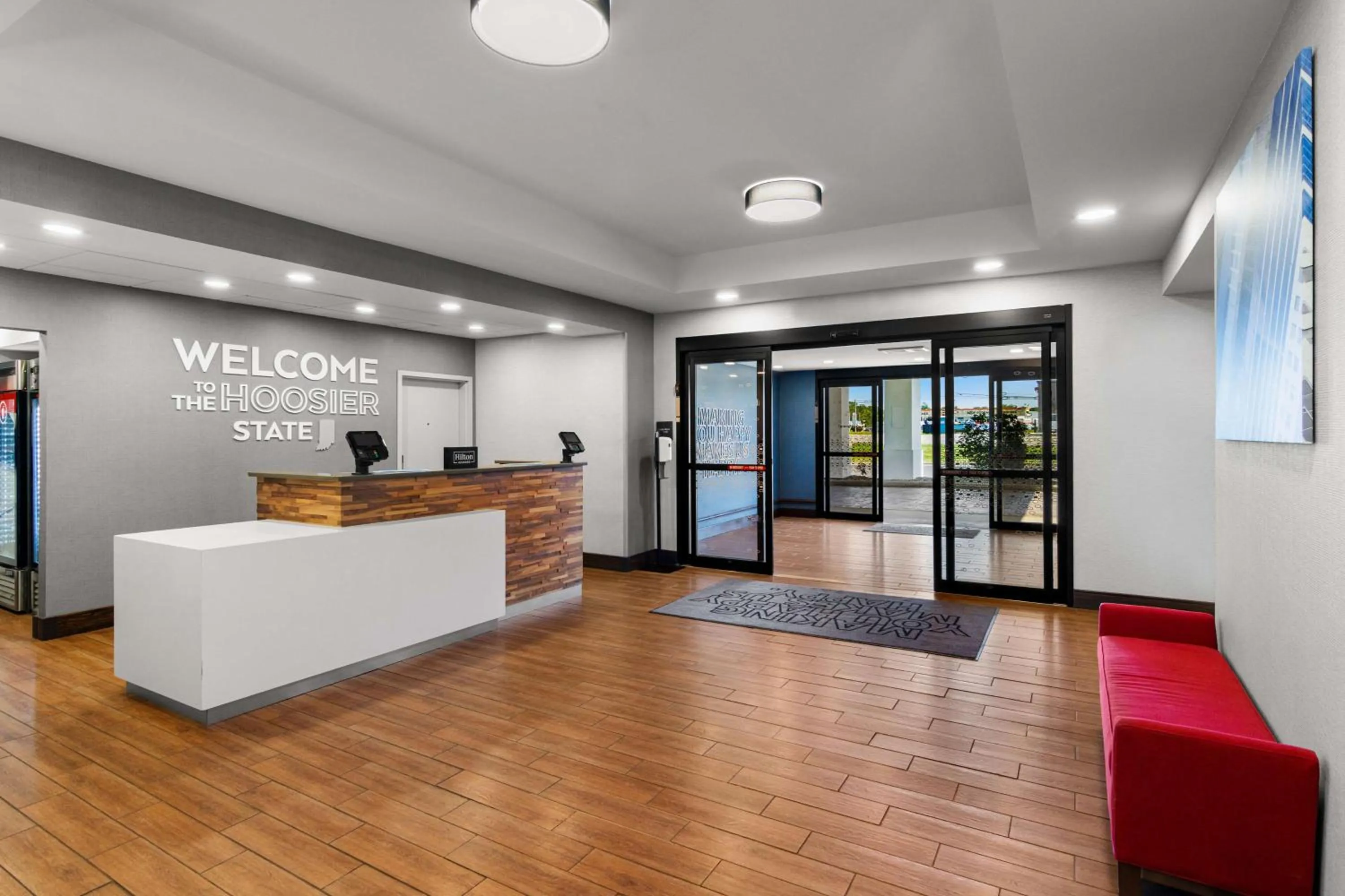Lobby or reception in Hampton Inn & Suites Schererville