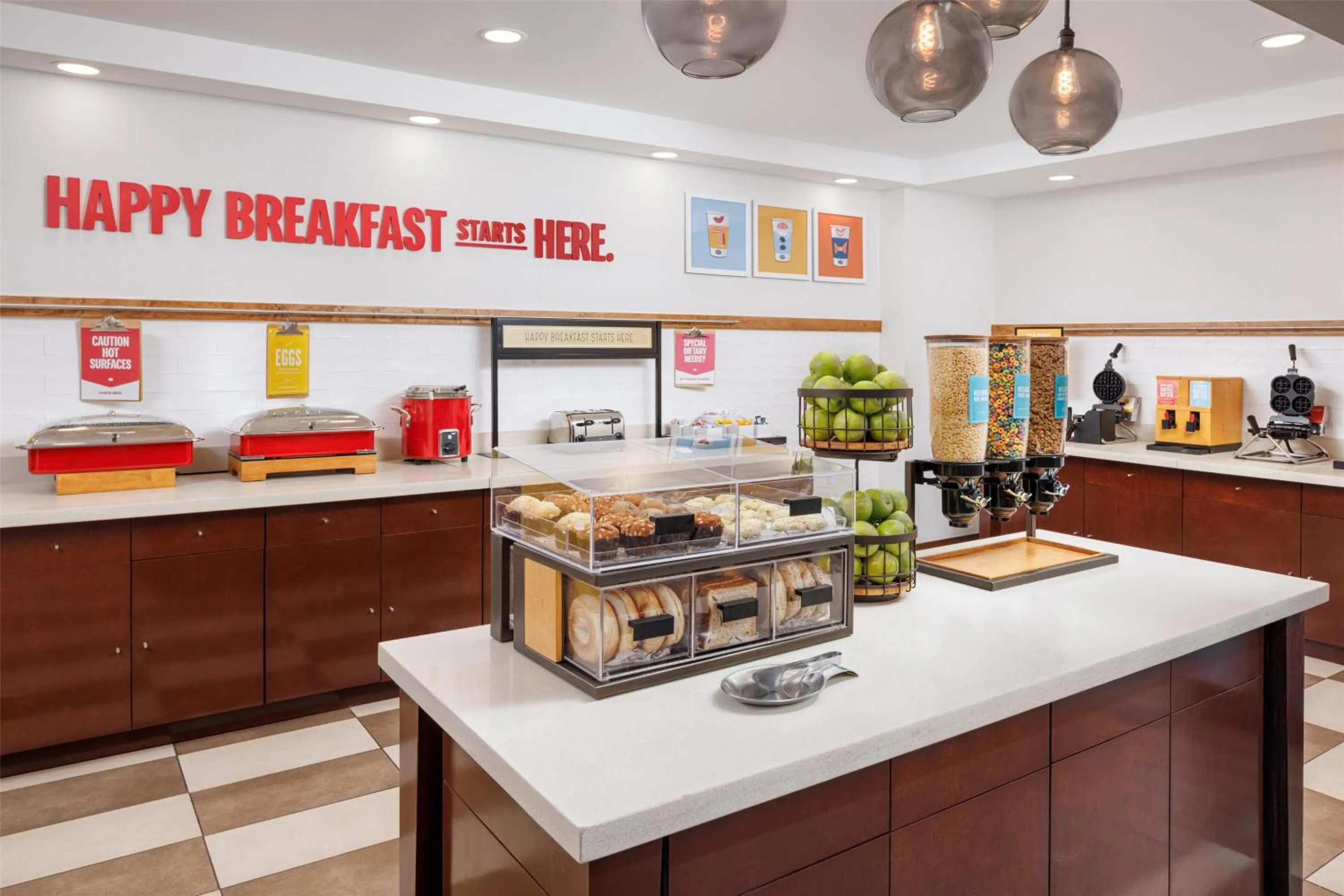 Breakfast in Hampton Inn Kimball