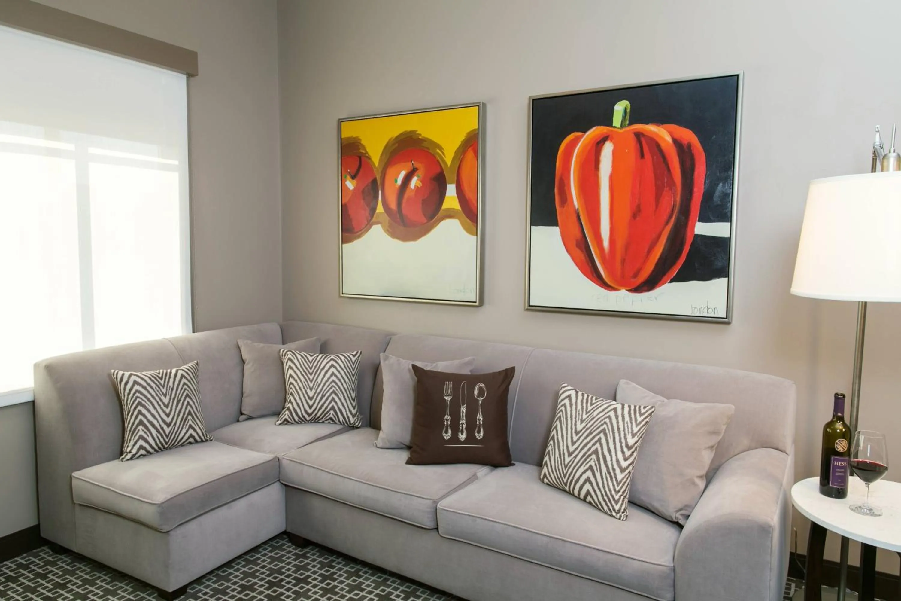 Living room in Epicurean Hotel, Autograph Collection