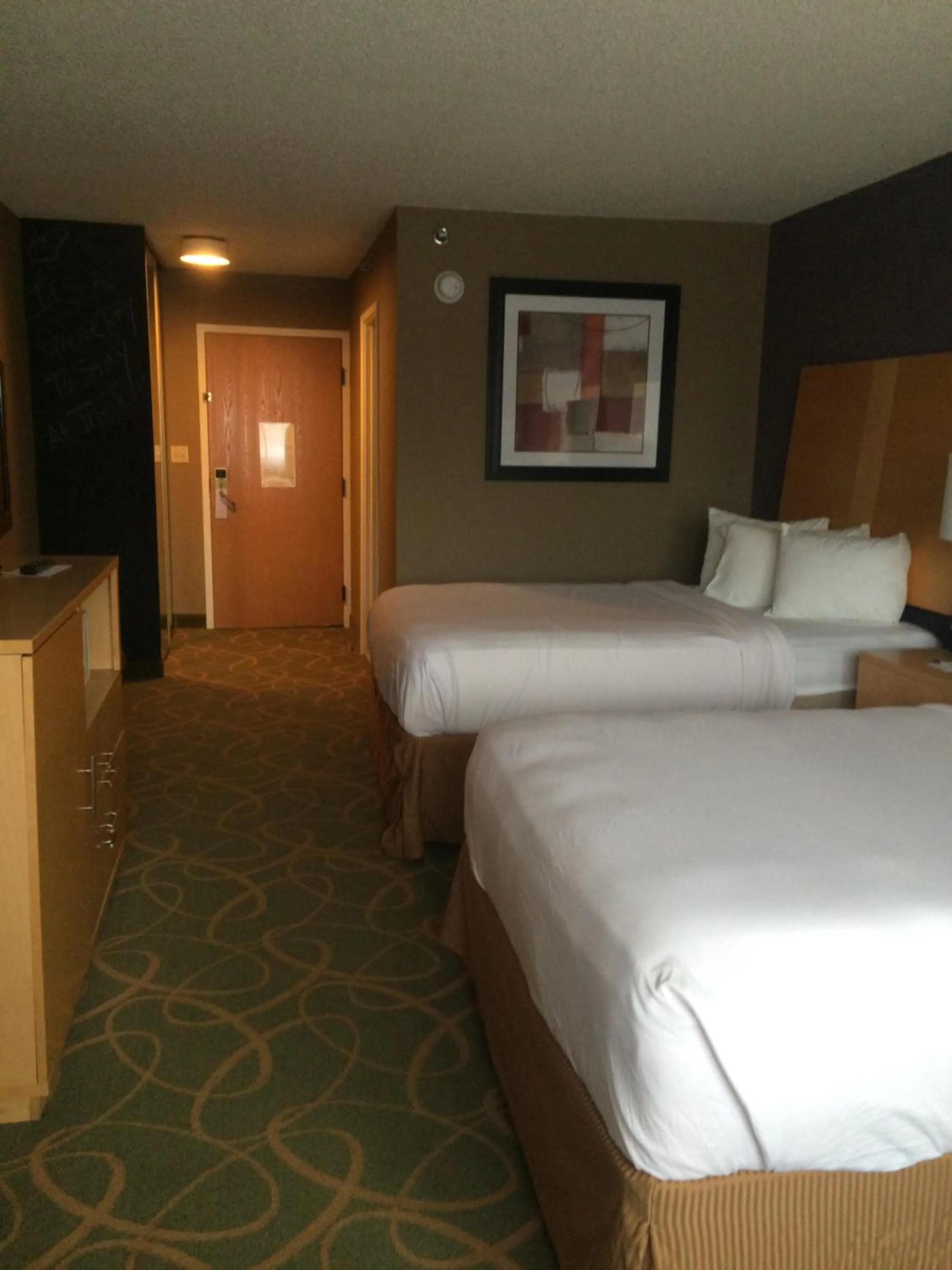 Bed in Trip Hotel Ithaca