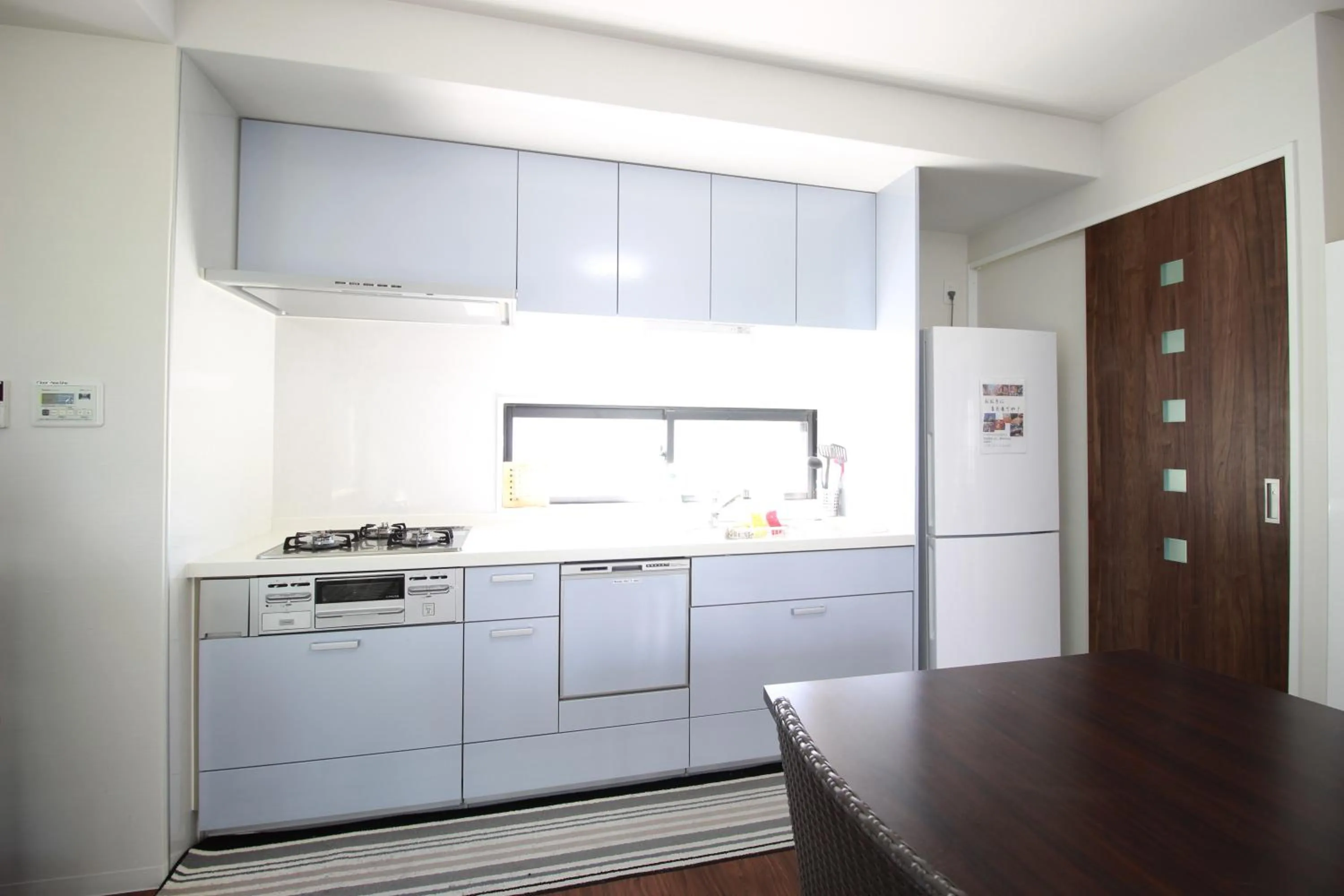 Kitchen or kitchenette in Atrium Deluxe Apartments Osaka - Self Check-In Only