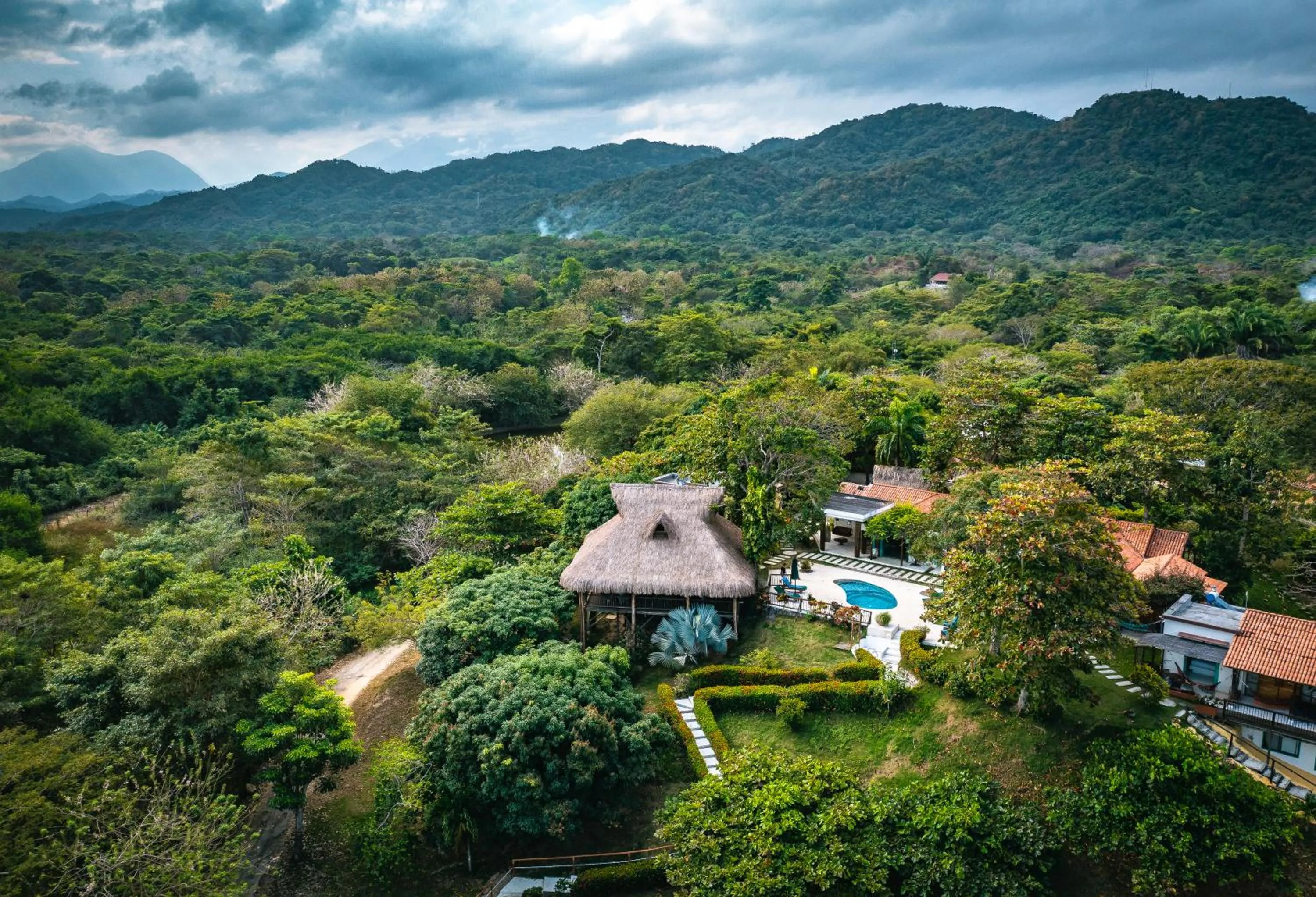 Bird's eye view in Aite Eco Resort