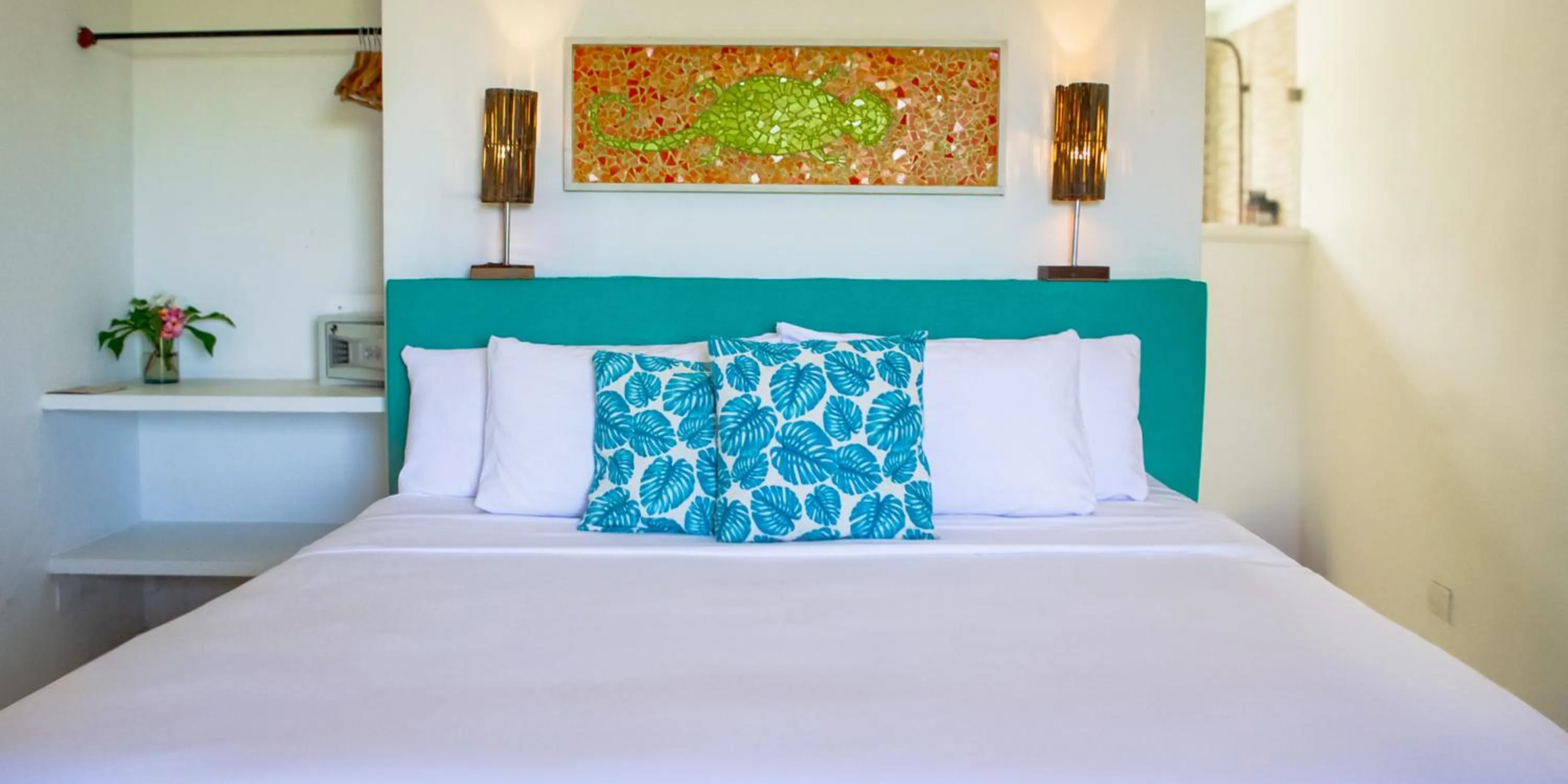 Bed in Aite Eco Resort