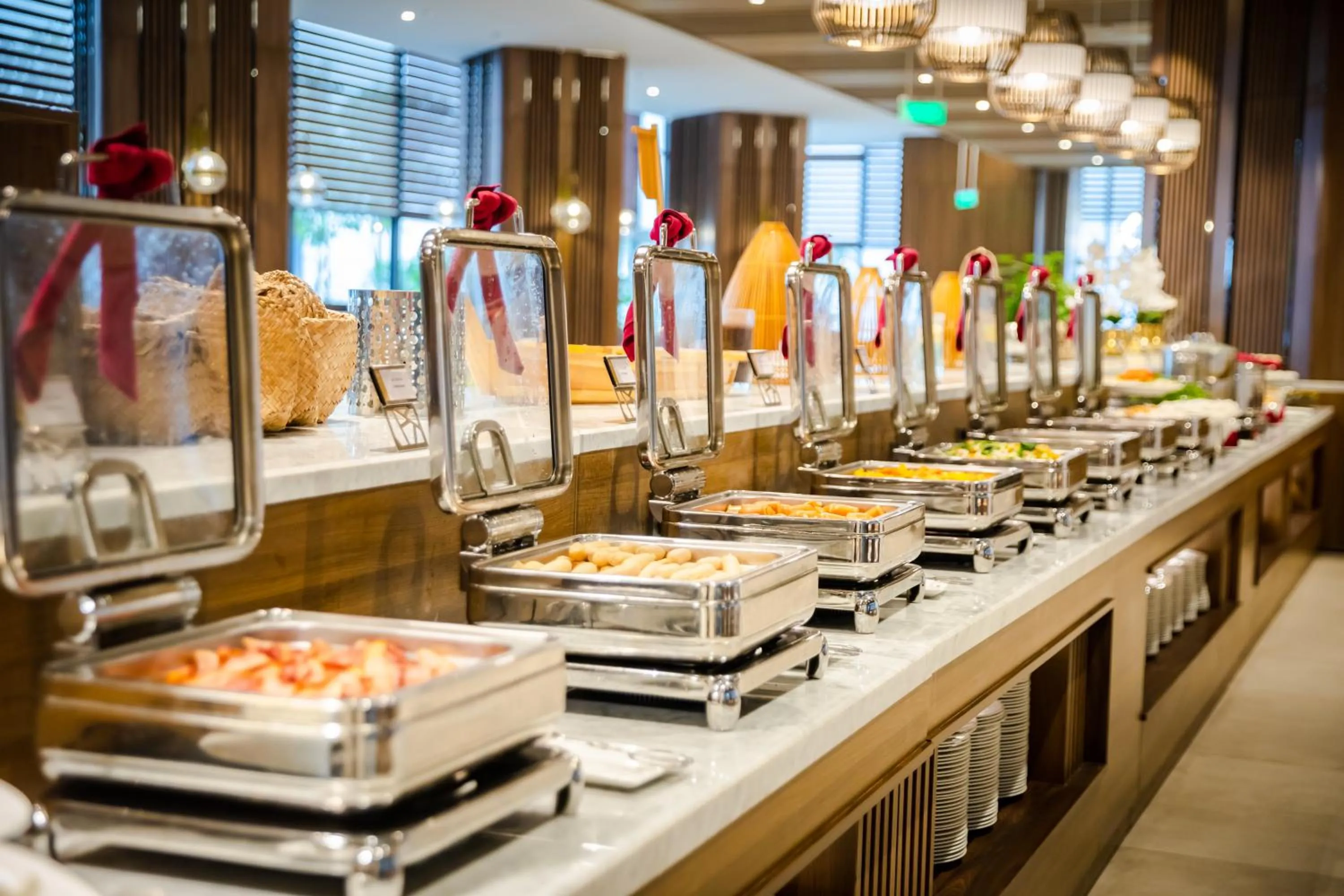 Breakfast in Muong Thanh Luxury Ha Long Centre Hotel