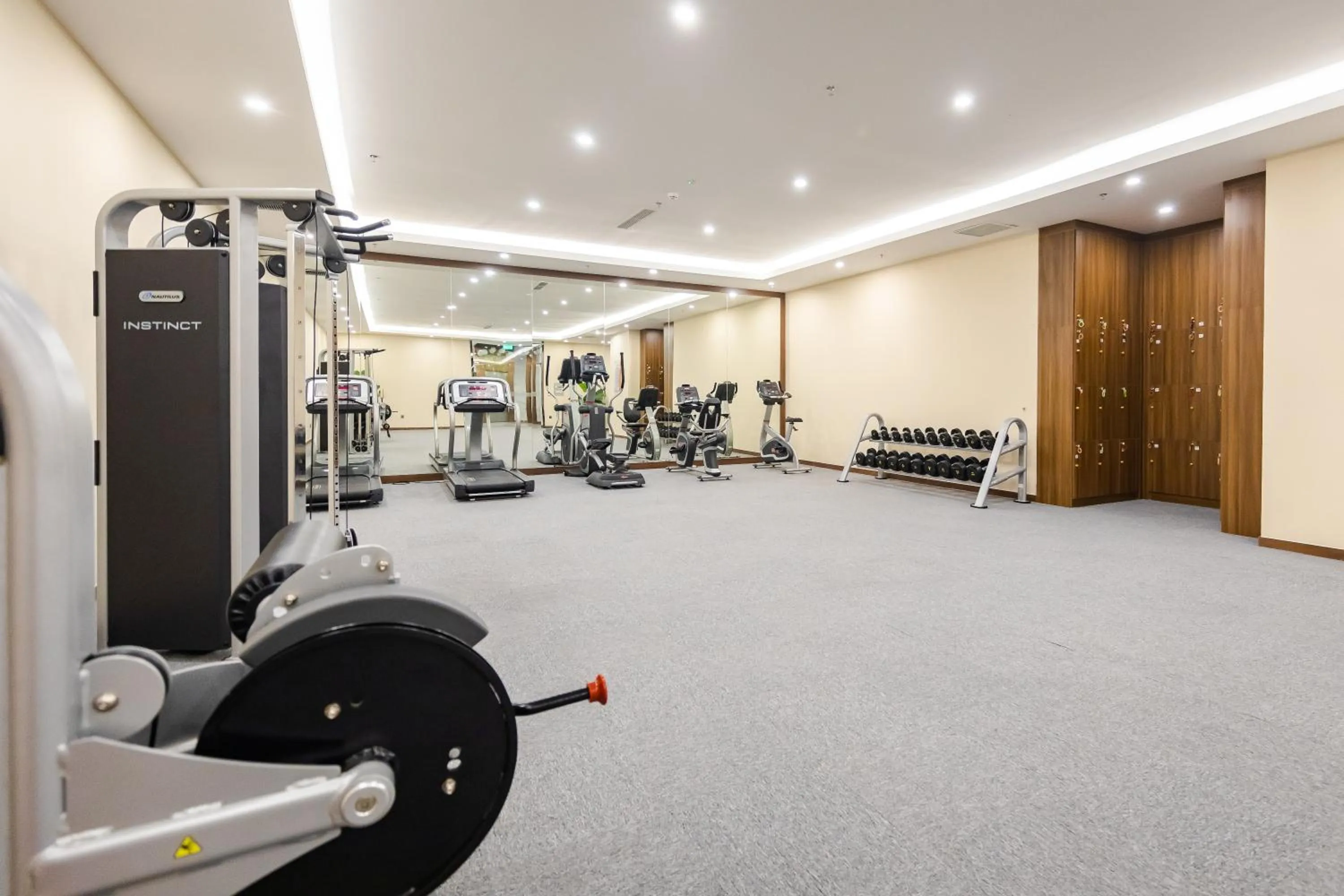 Fitness centre/facilities in Muong Thanh Luxury Ha Long Centre Hotel