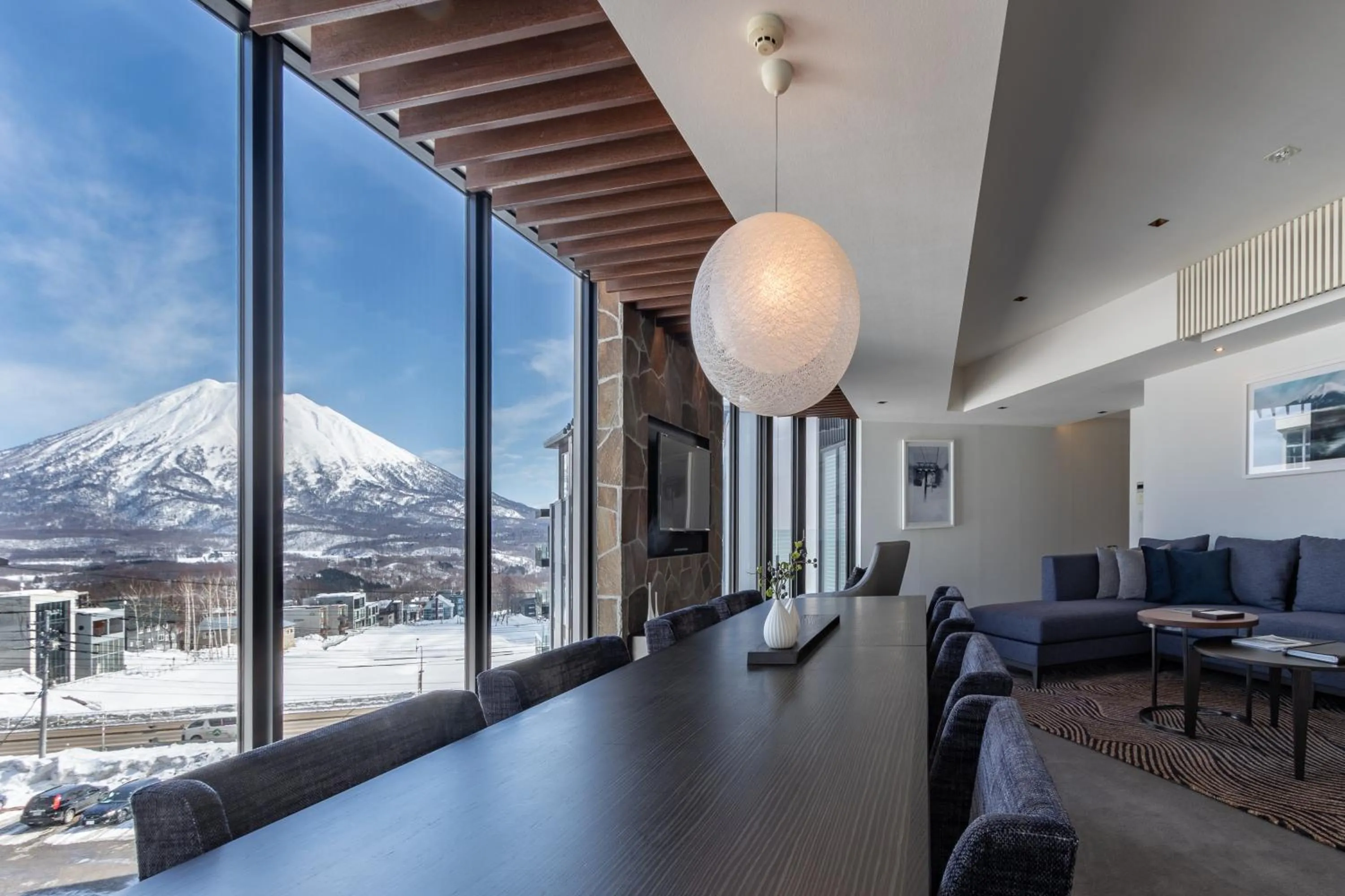 Dining area in The Vale Niseko